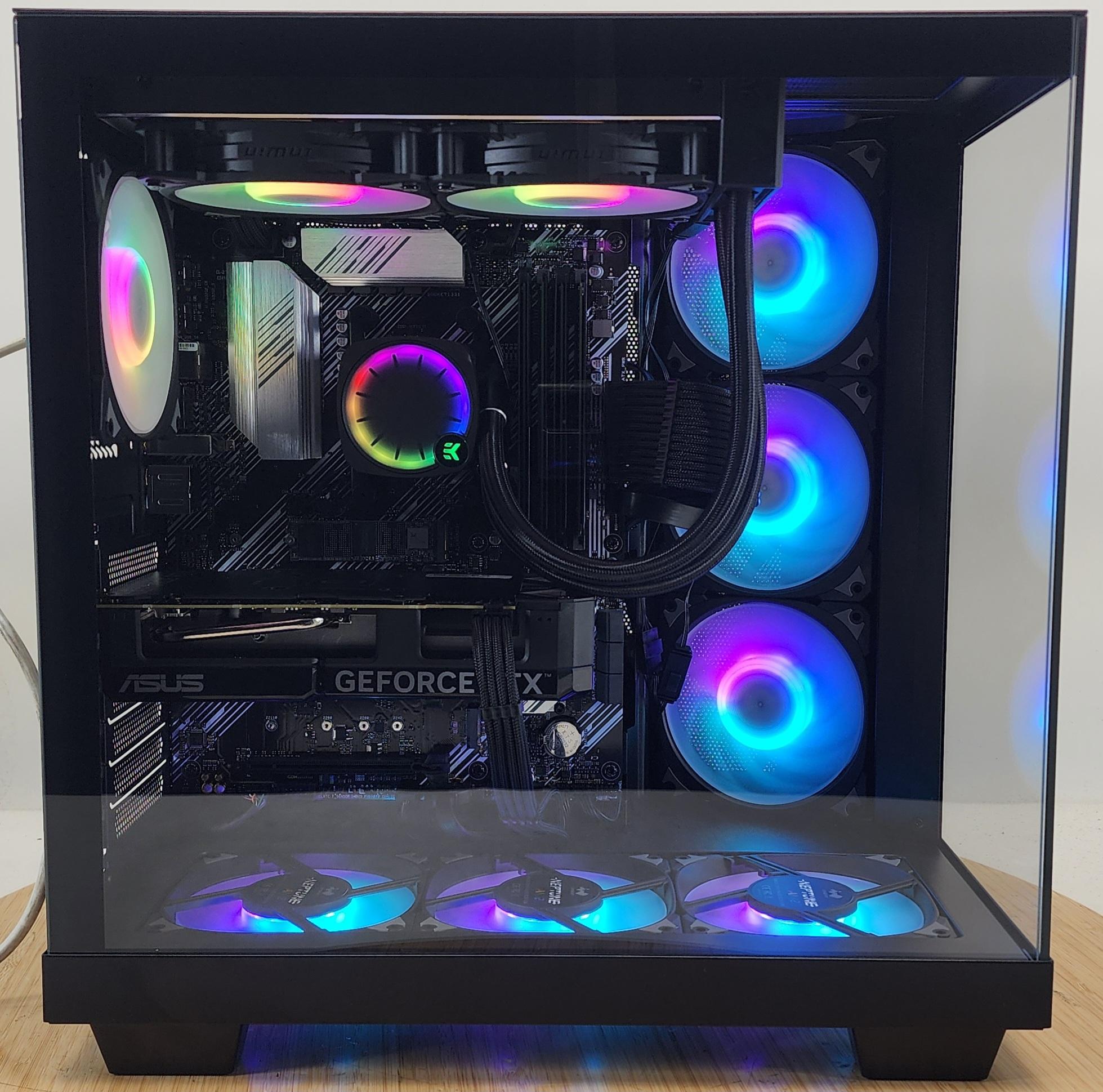 Gaming PC Ryzen 9 5900X 64GB RAM 1TB SSD RTX 4070 12GB Windows 11 Computer