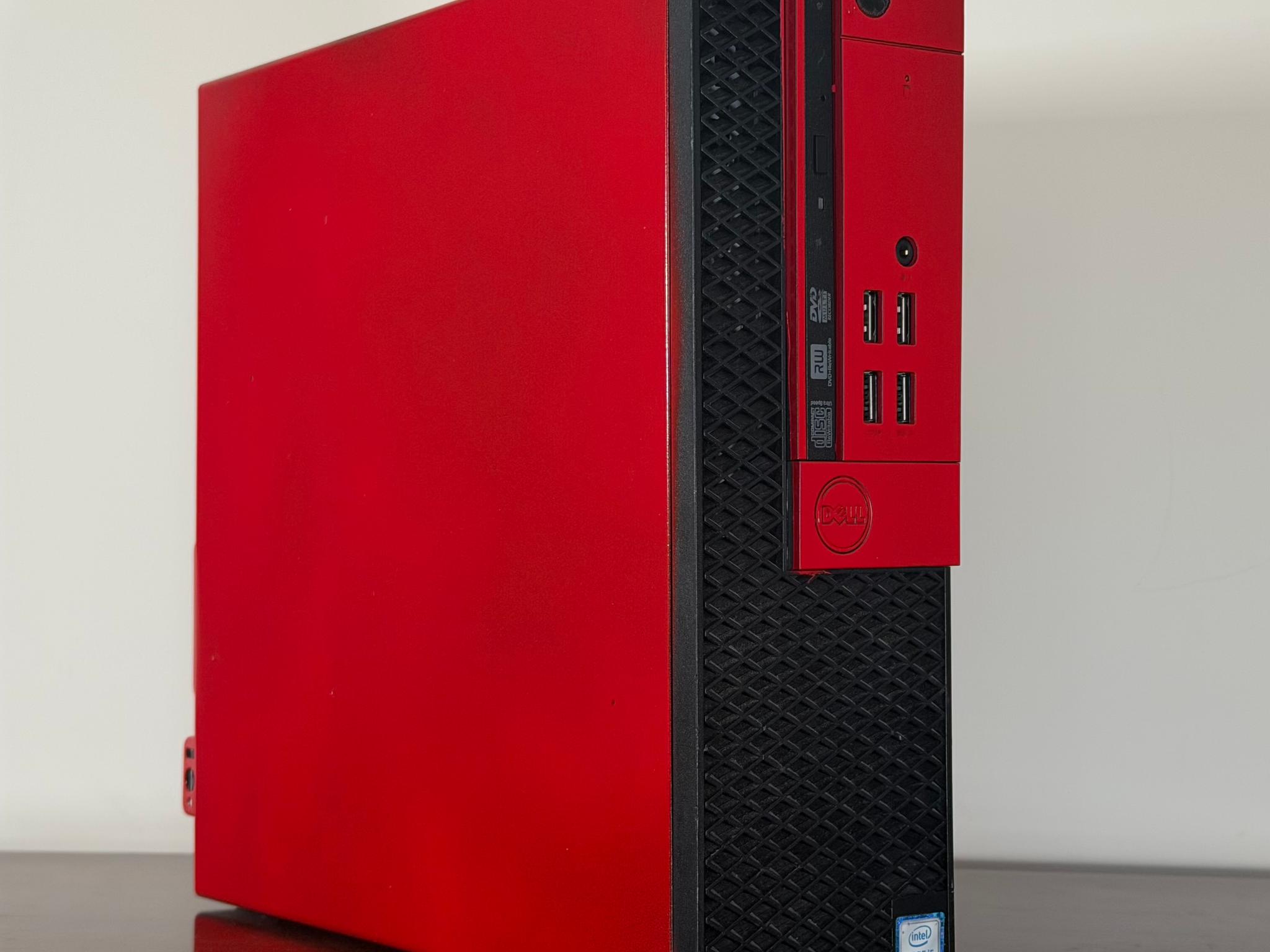 🔴⚫Red and Black Budget Beast🔴⚫ i5 6500 | 16GB RAM | Rx 6400 | 500GB SSD