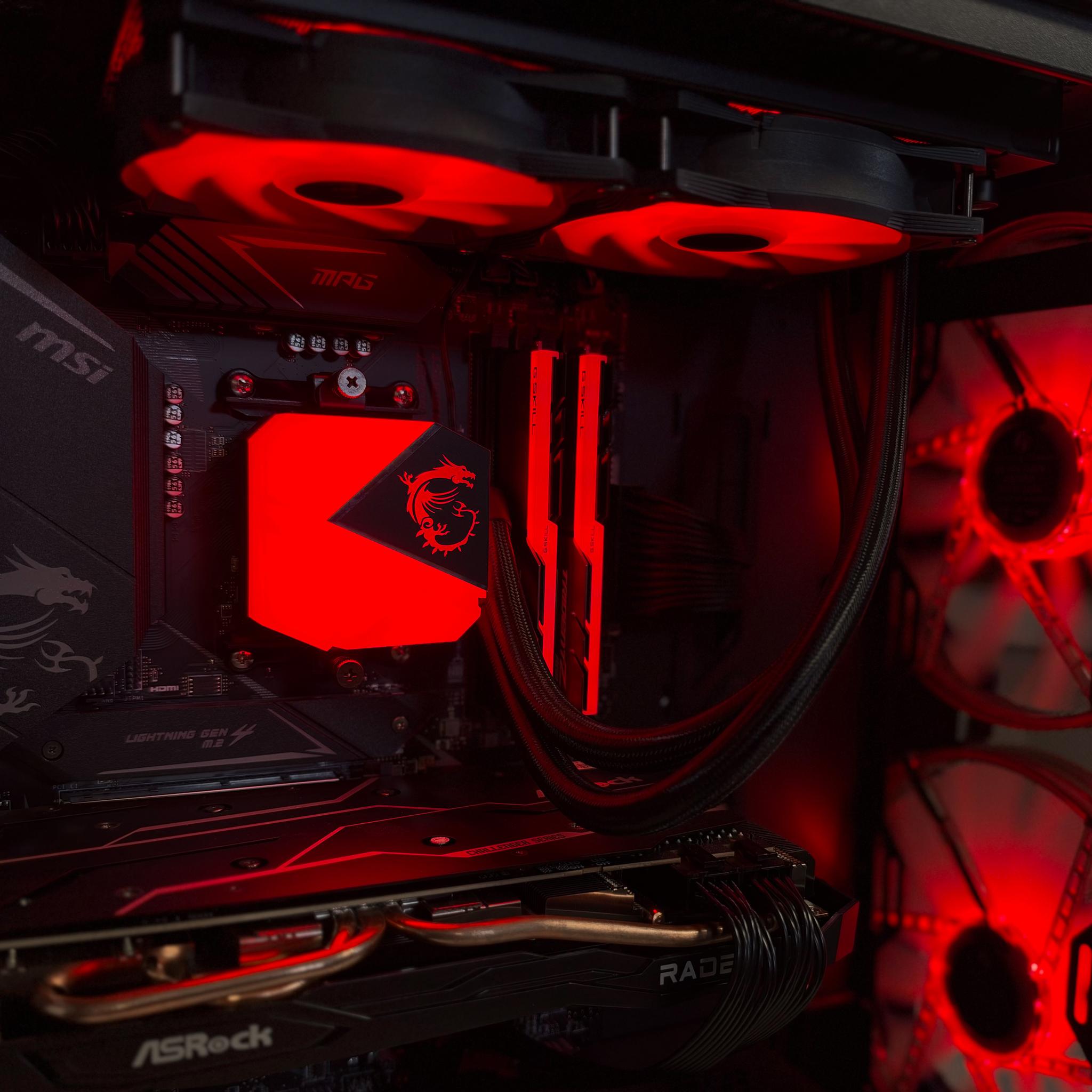 Radeon RX 6700 XT Custom Gaming PC - Ryzen 5 5600X, 32GB RAM