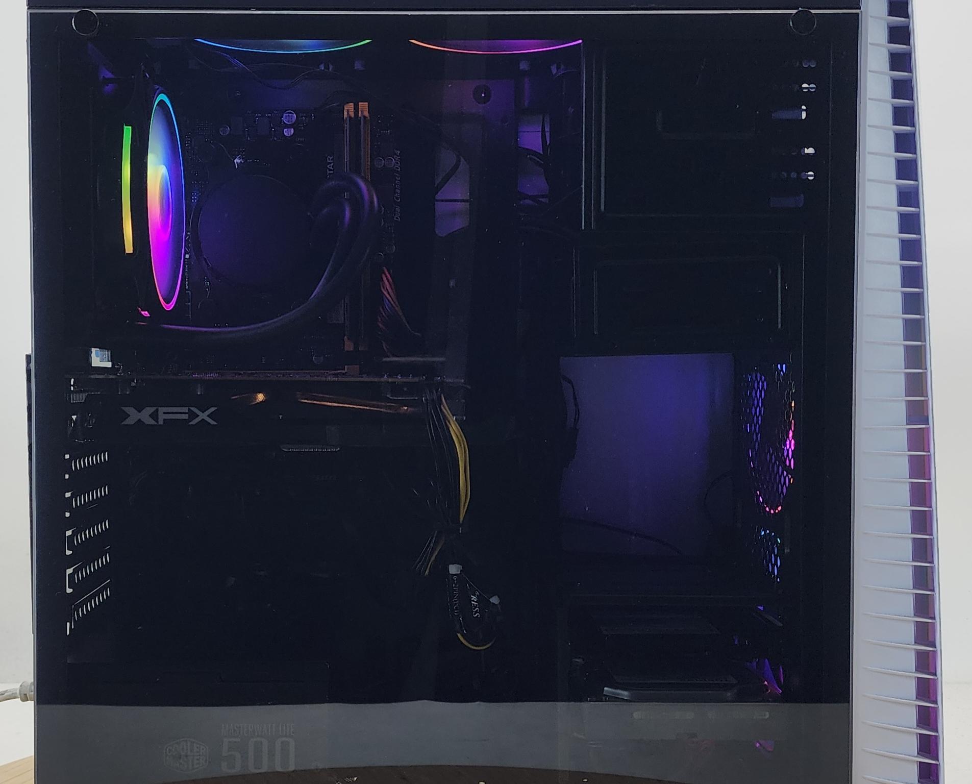 Gaming PC A10-8770 8GB RAM 128GB SSD + 500GB HDD RX 470 8GB Windows 11 Computer