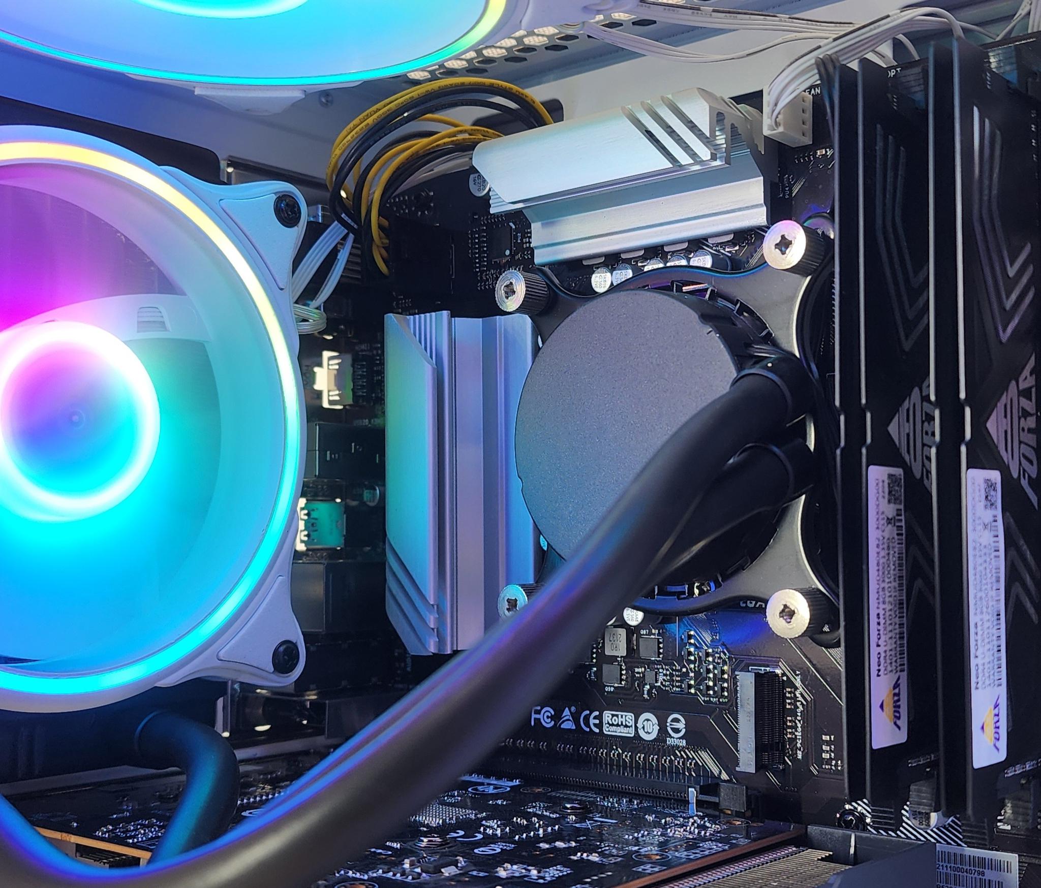 Gaming PC i5-10400F 16GB RAM 500GB SSD RX 6500 XT 4GB Windows 11 Computer