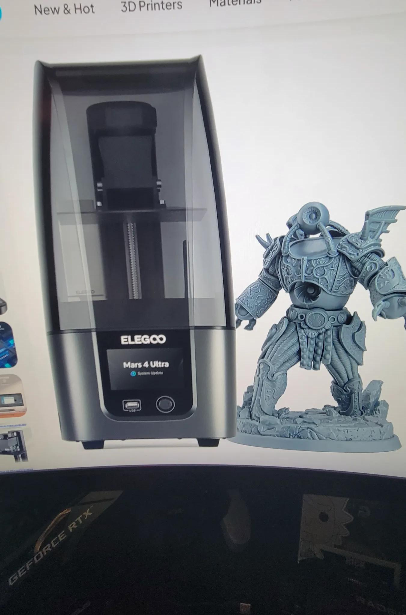 Copy of 🔥 Sealed ELEGOO Mars 4 Ultra 9K Resin Printer – Precision, Speed & Style for $129.99 ea!...