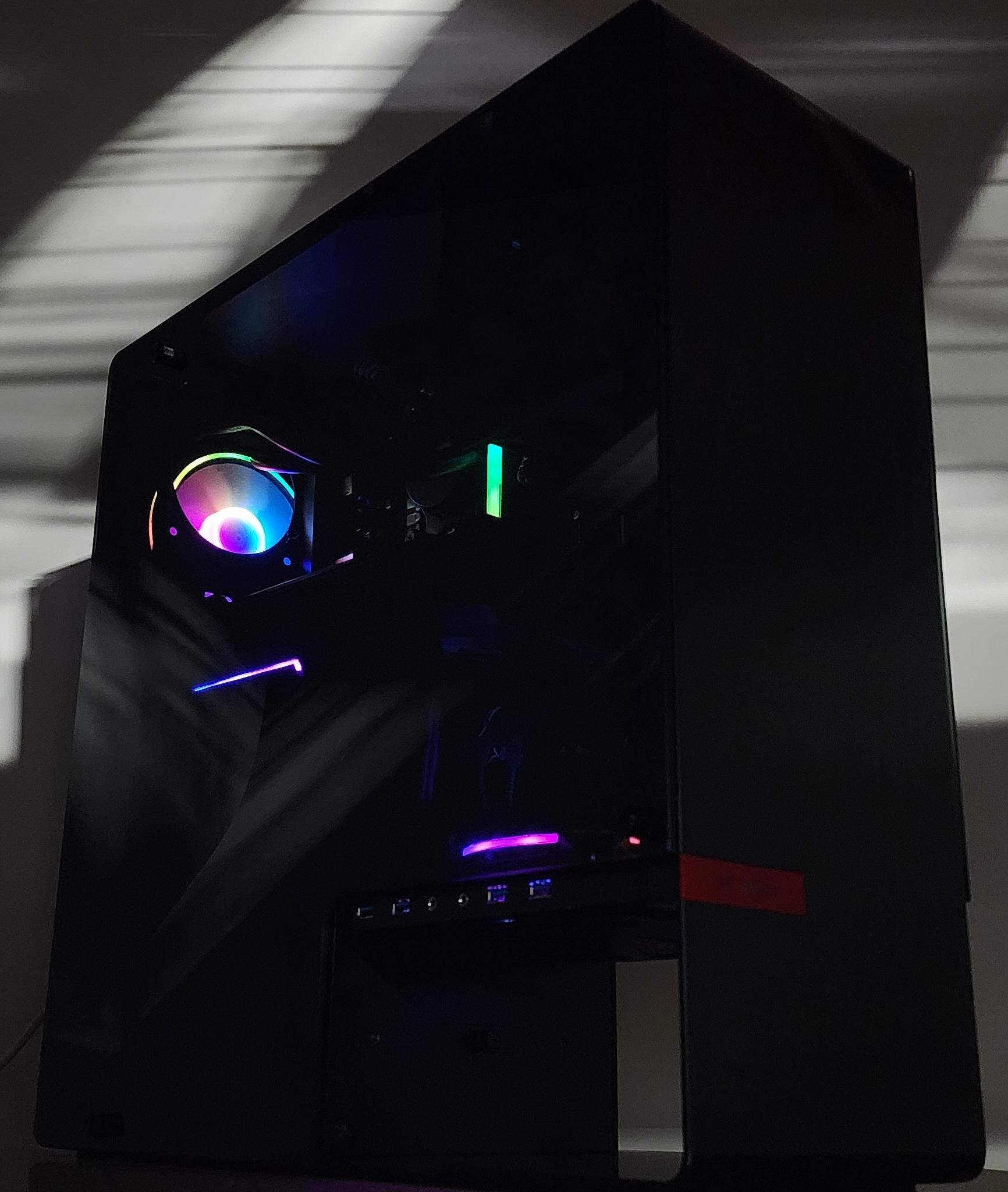 Gaming PC Ryzen 5 9600X 16GB RAM 240GB SSD + 2TB HDD RTX 3070 8GB Win11 Computer