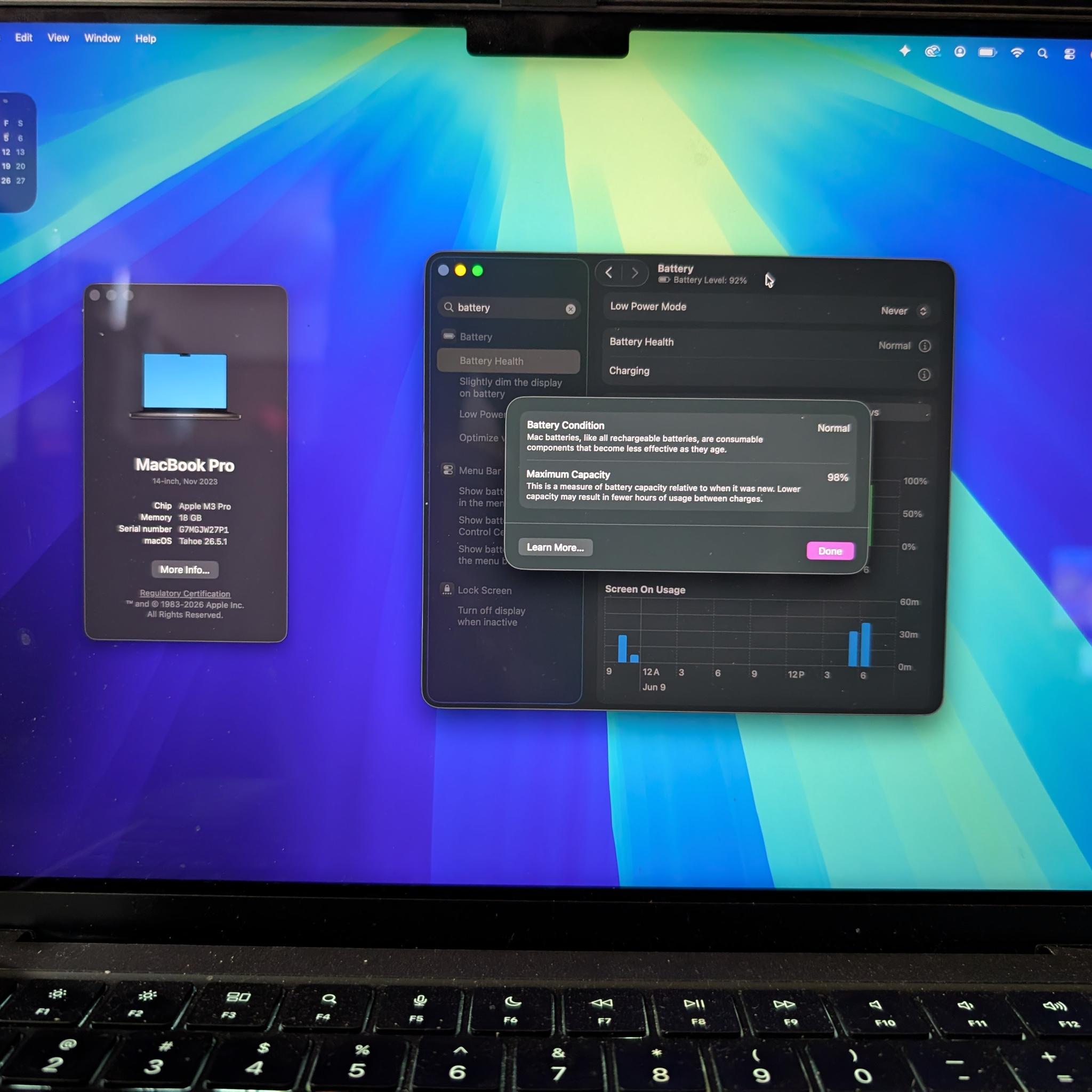 MacBook Pro 14" (M3 Pro Chip / 18GB Unified Memory / 512GB SSD) - Midnight
