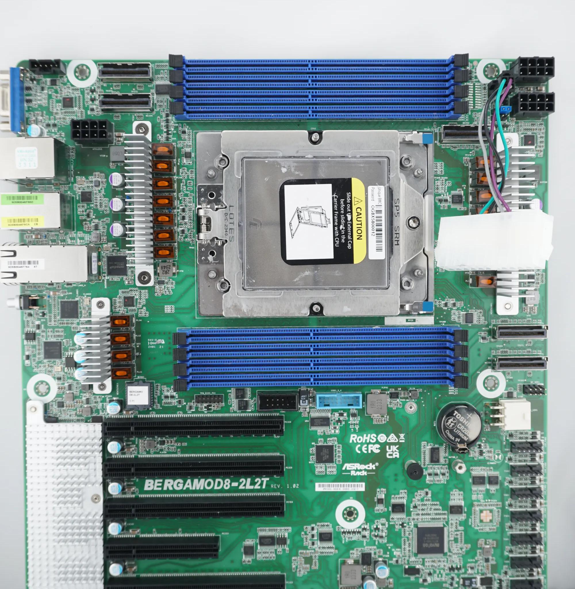 ASrock BERGAMOD8-2L2T SP5 FOR PARTS/REPAIR