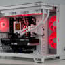 ☁️ Clean White PC | RTX 5070 12GB, Ryzen 5 7600X, 32GB DDR5, 1TB NVMe, LCD AIO | Gaming PC ☁️
