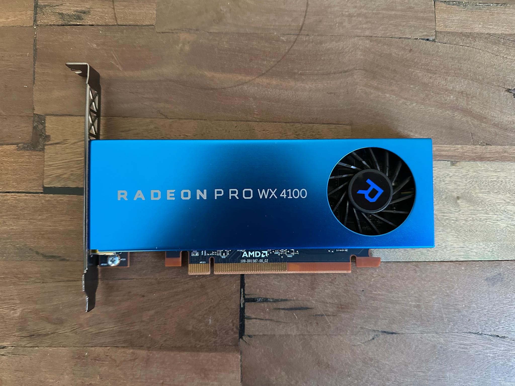 AMD Radeon Pro WX 4100 4GB