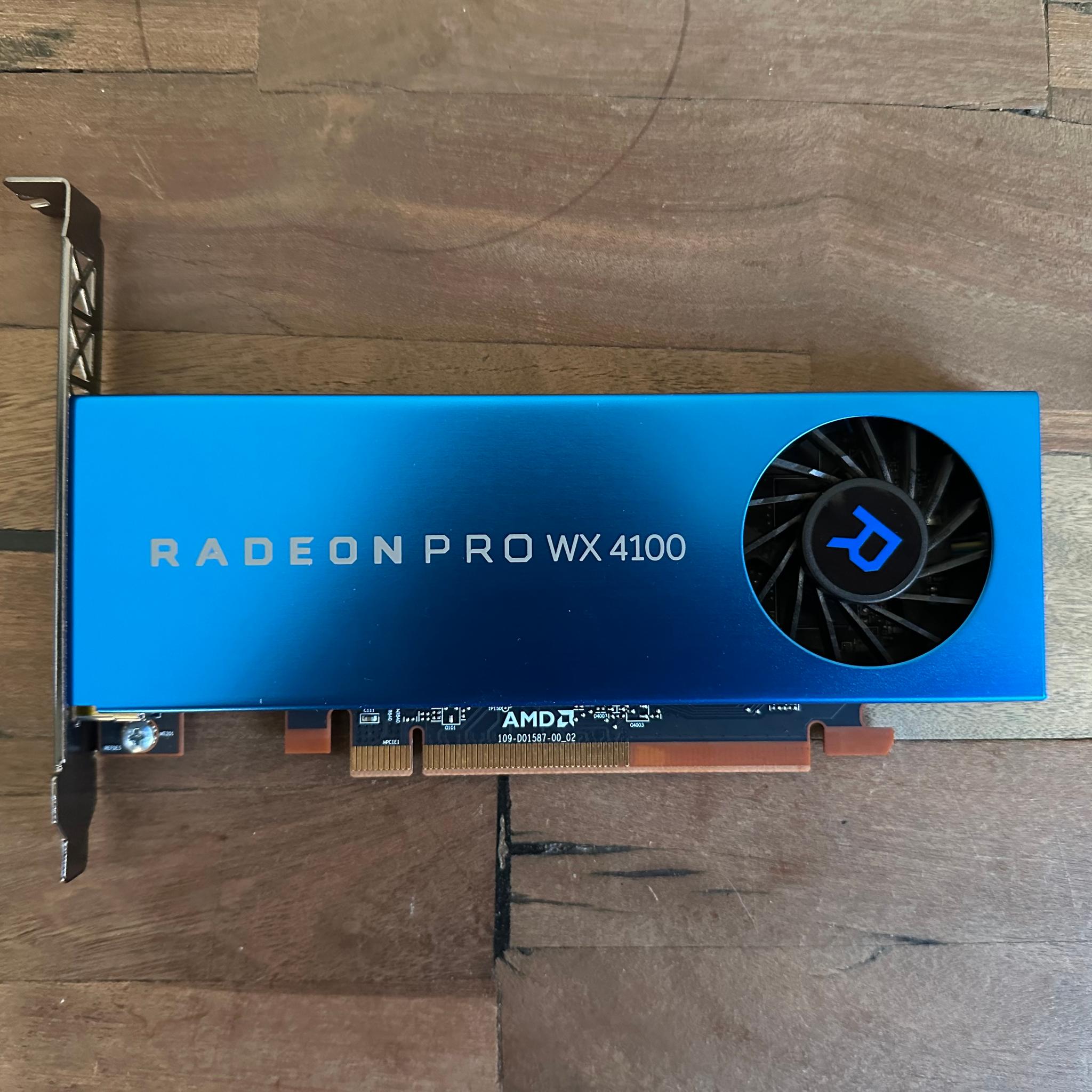 AMD Radeon Pro WX 4100 4GB