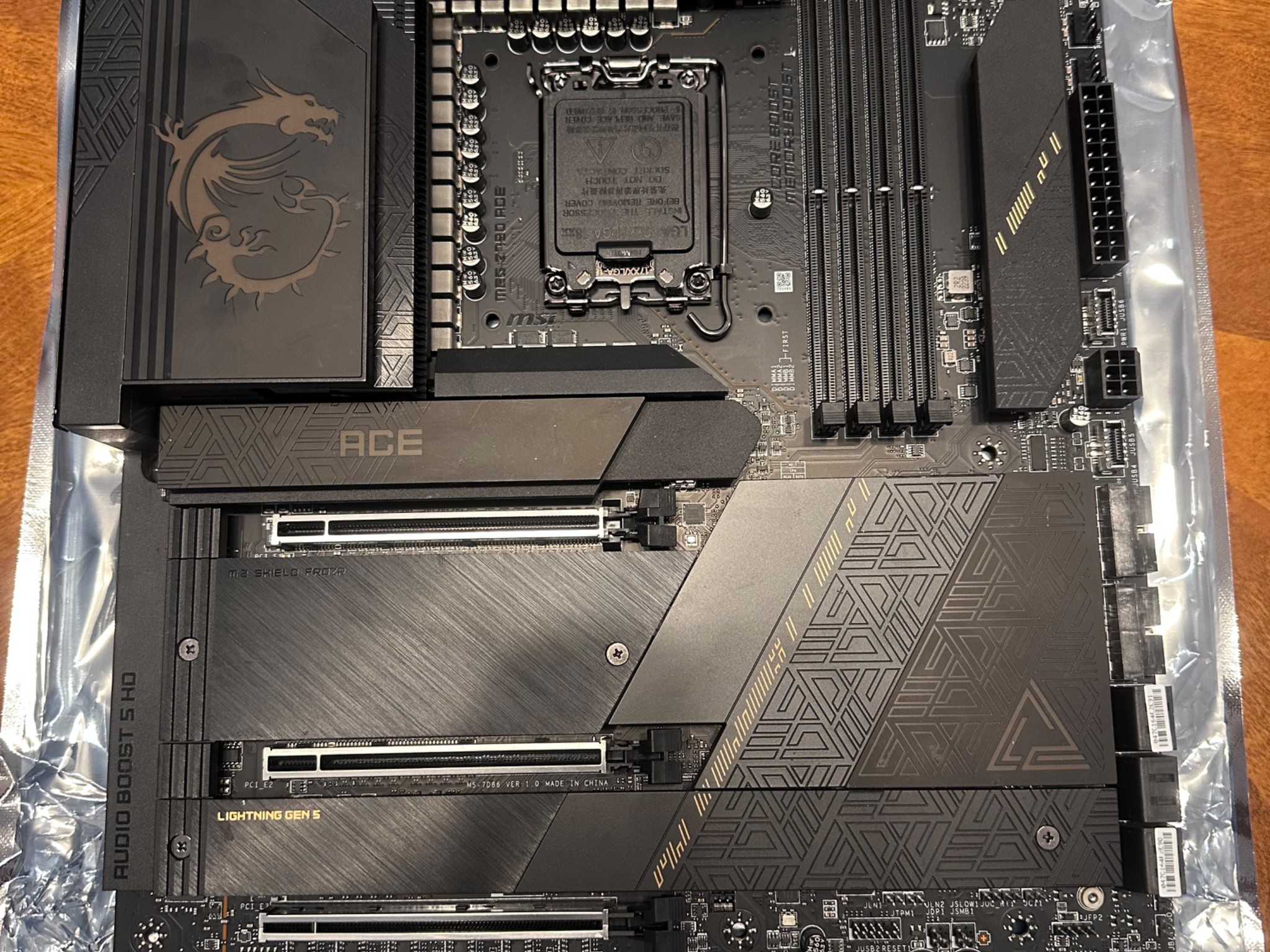 On Sale!🔥MSI MEG Z790 ACE LGA 1700 Intel Z790 SATA 6Gb/s DDR5 PCIE Gen 5 Extended ATX Motherboard
