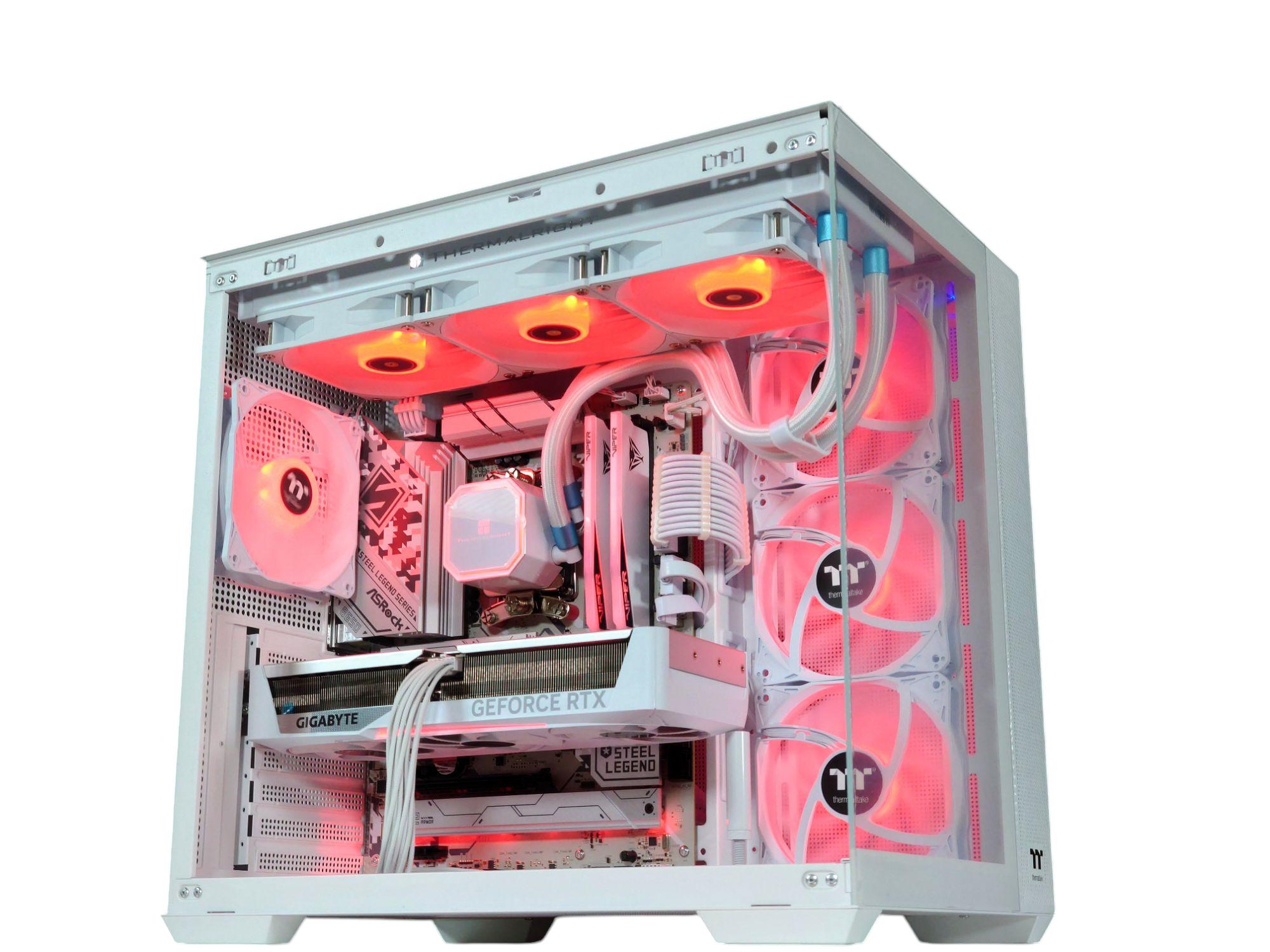 🧊🌊Glacius ❄️Gaming PC❄️Nvidia RTX 5070 12GB❄️AMD Ryzen 7 7700❄️32GB DDR5❄️1TB NVME