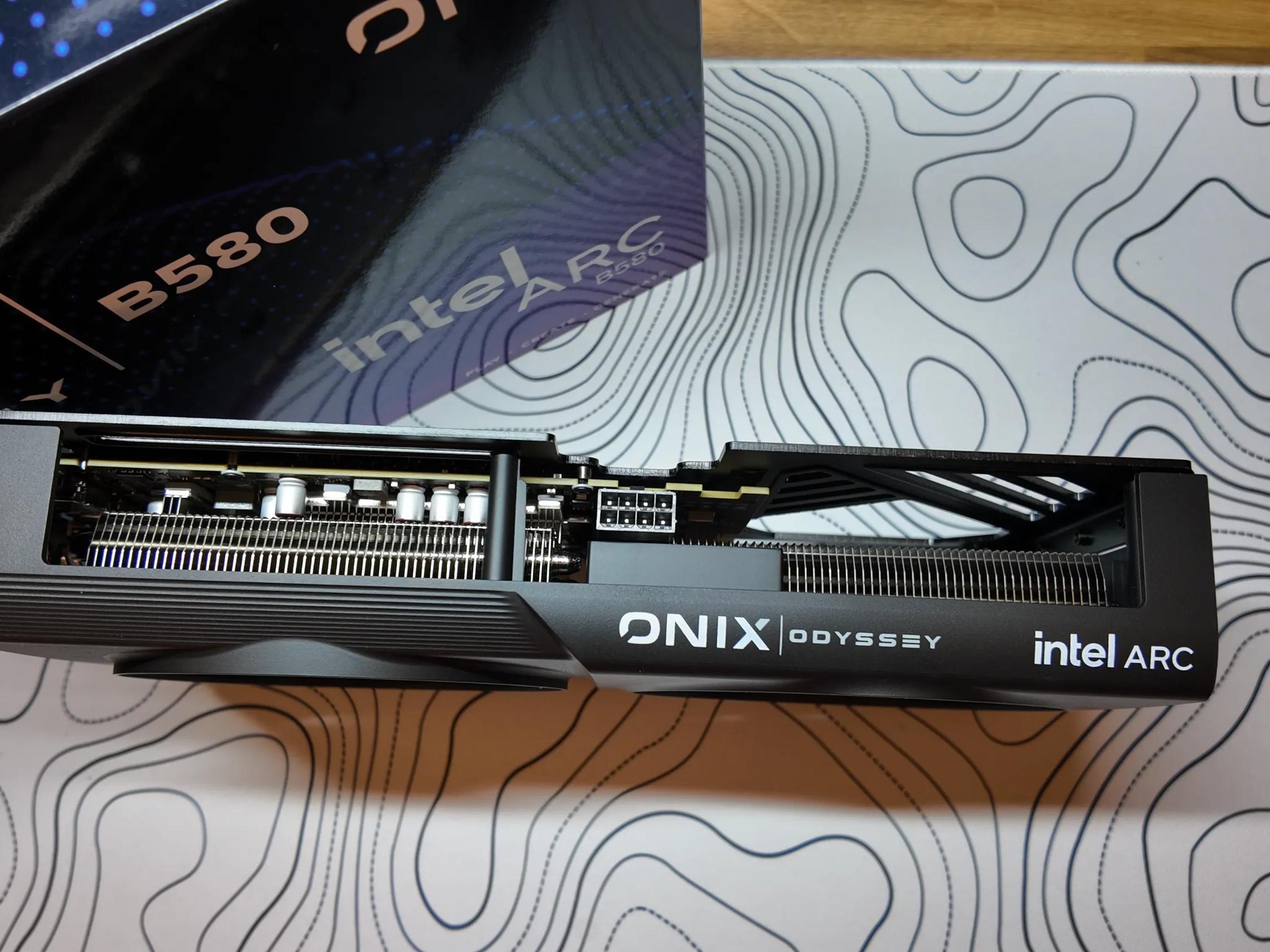 INTEL ONIX ODYSSEY Arc B580 12GB GDDR6 PCI Express 4.0x8 ATX Graphics Card  1080p/1440p