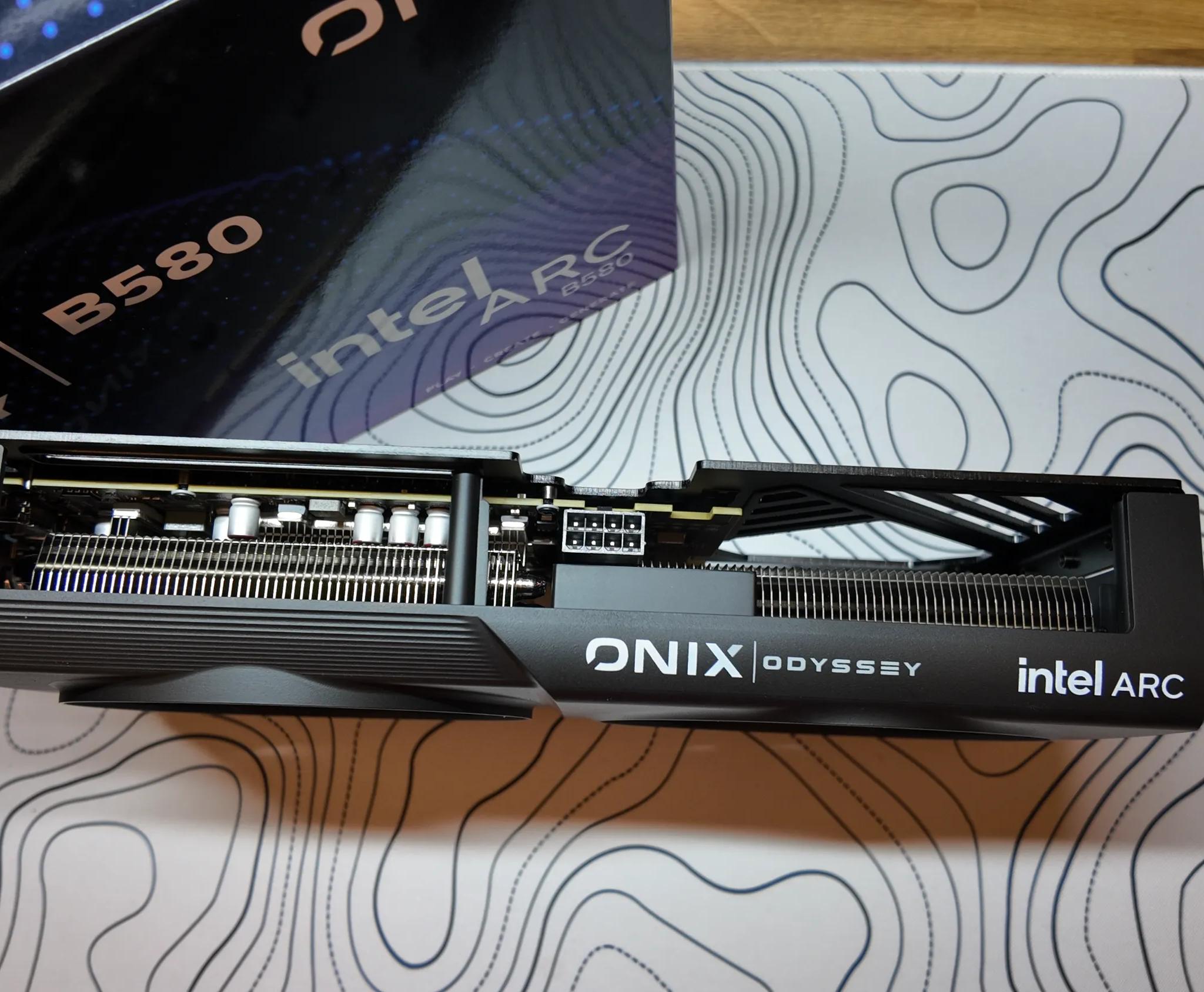 INTEL ONIX ODYSSEY Arc B580 12GB GDDR6 PCI Express 4.0x8 ATX Graphics Card  1080p/1440p