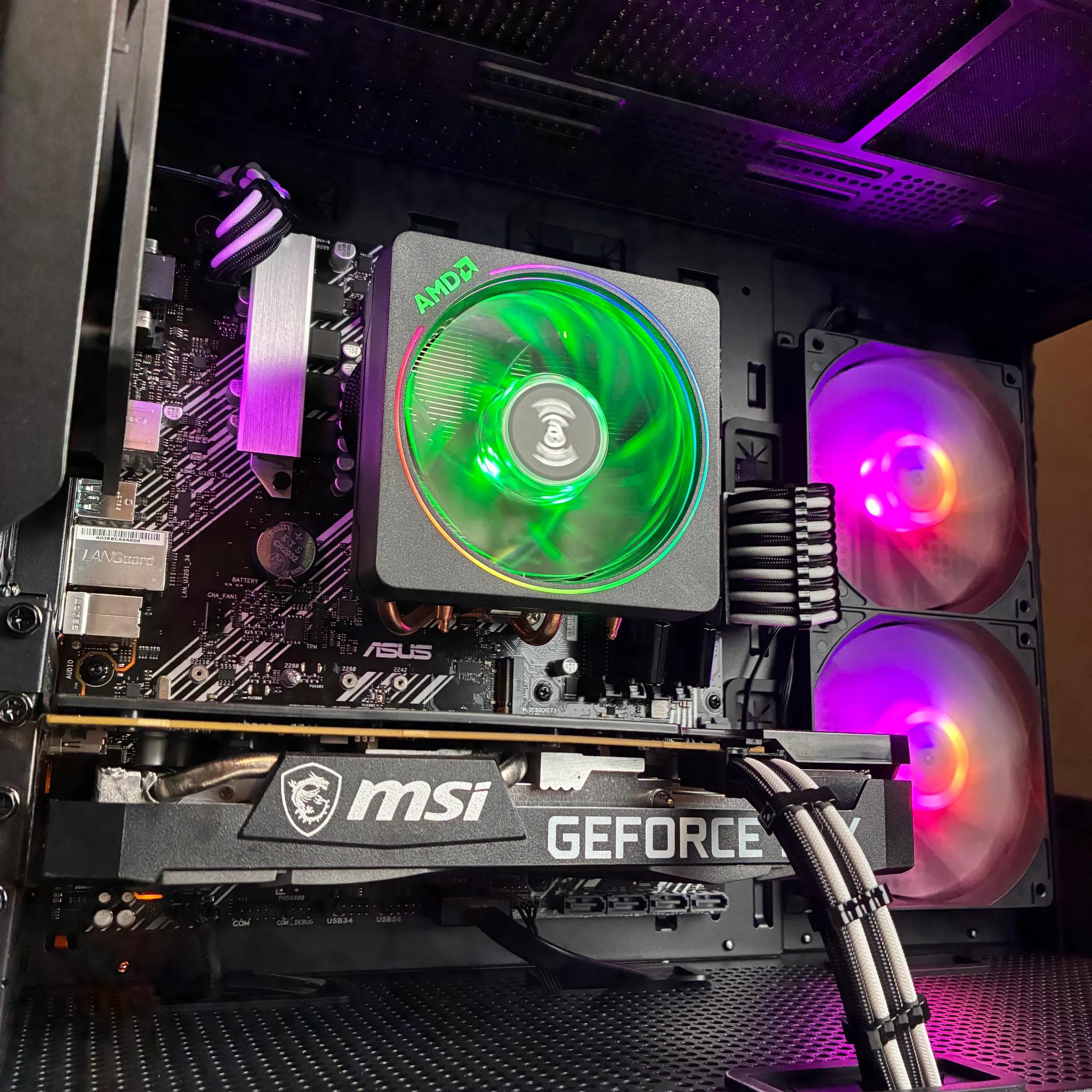 ⚫ Ryzen 5 5500/RTX 3060 Gaming PC ⚫