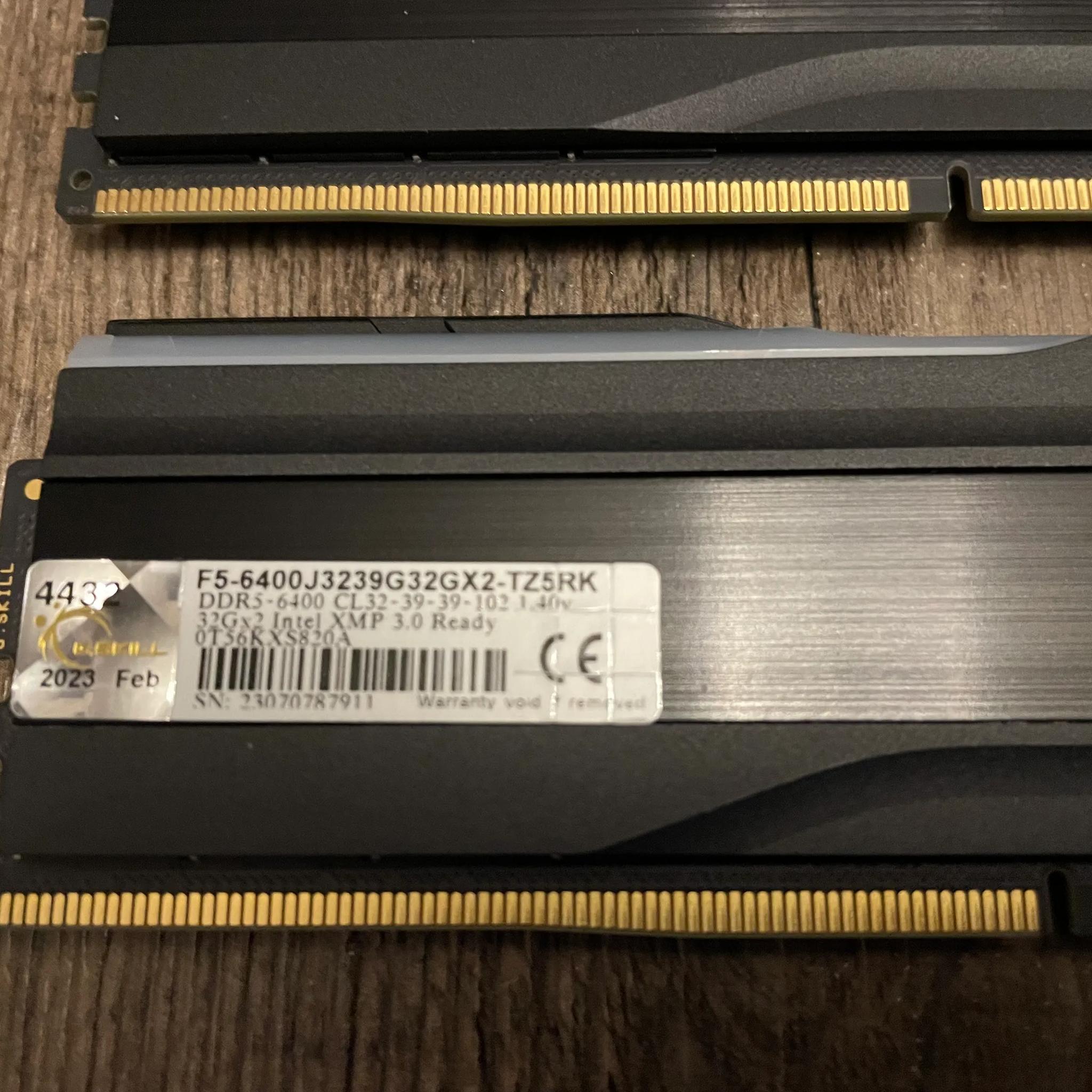 G.SKILL Trident Z5 RGB Series (Intel XMP 3.0) DDR5 RAM 64GB (2x32GB)