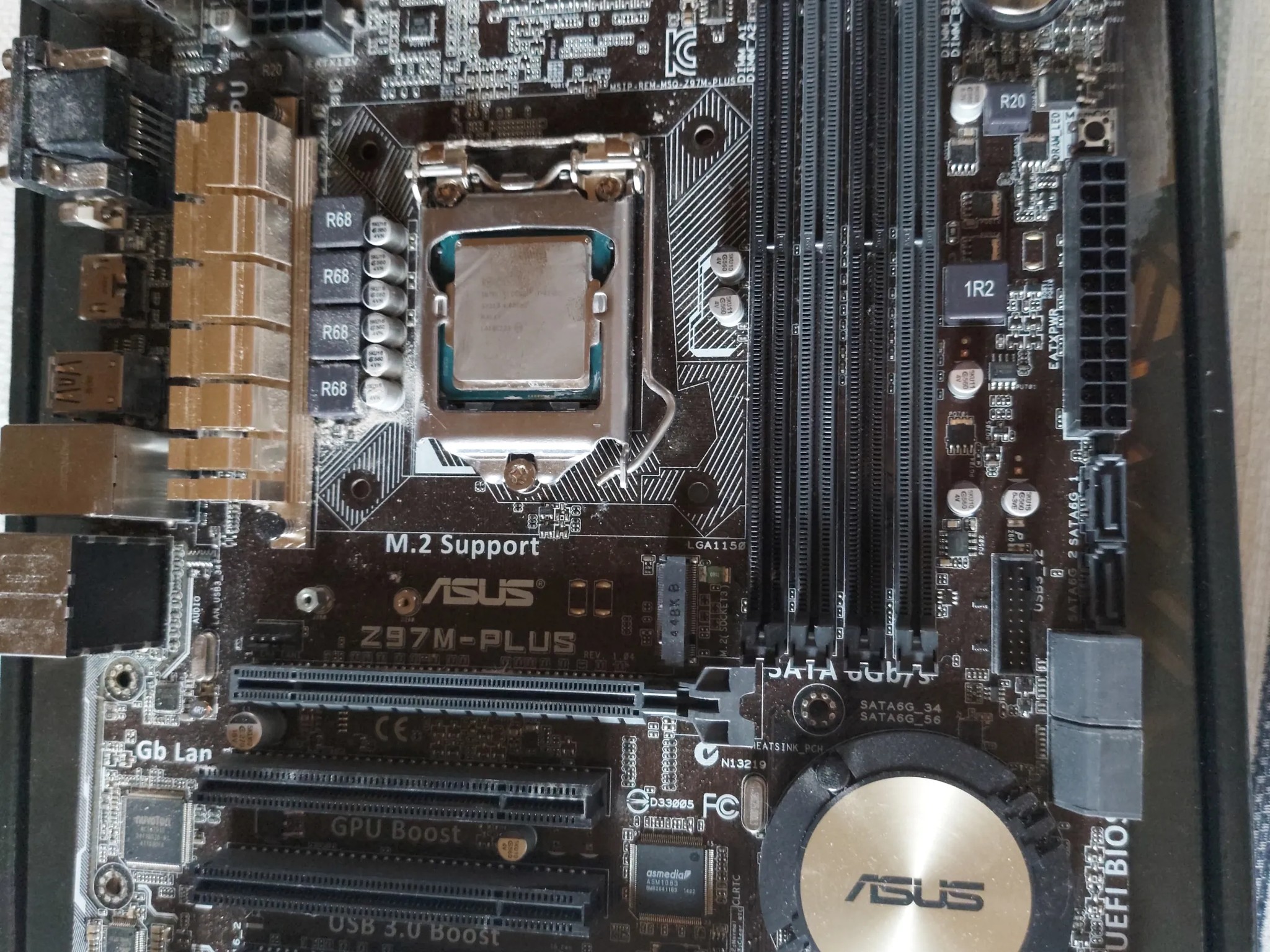 SALE!! ASUS Z97M-PLUS MOTHERBOARD + Intel core i7-4790k