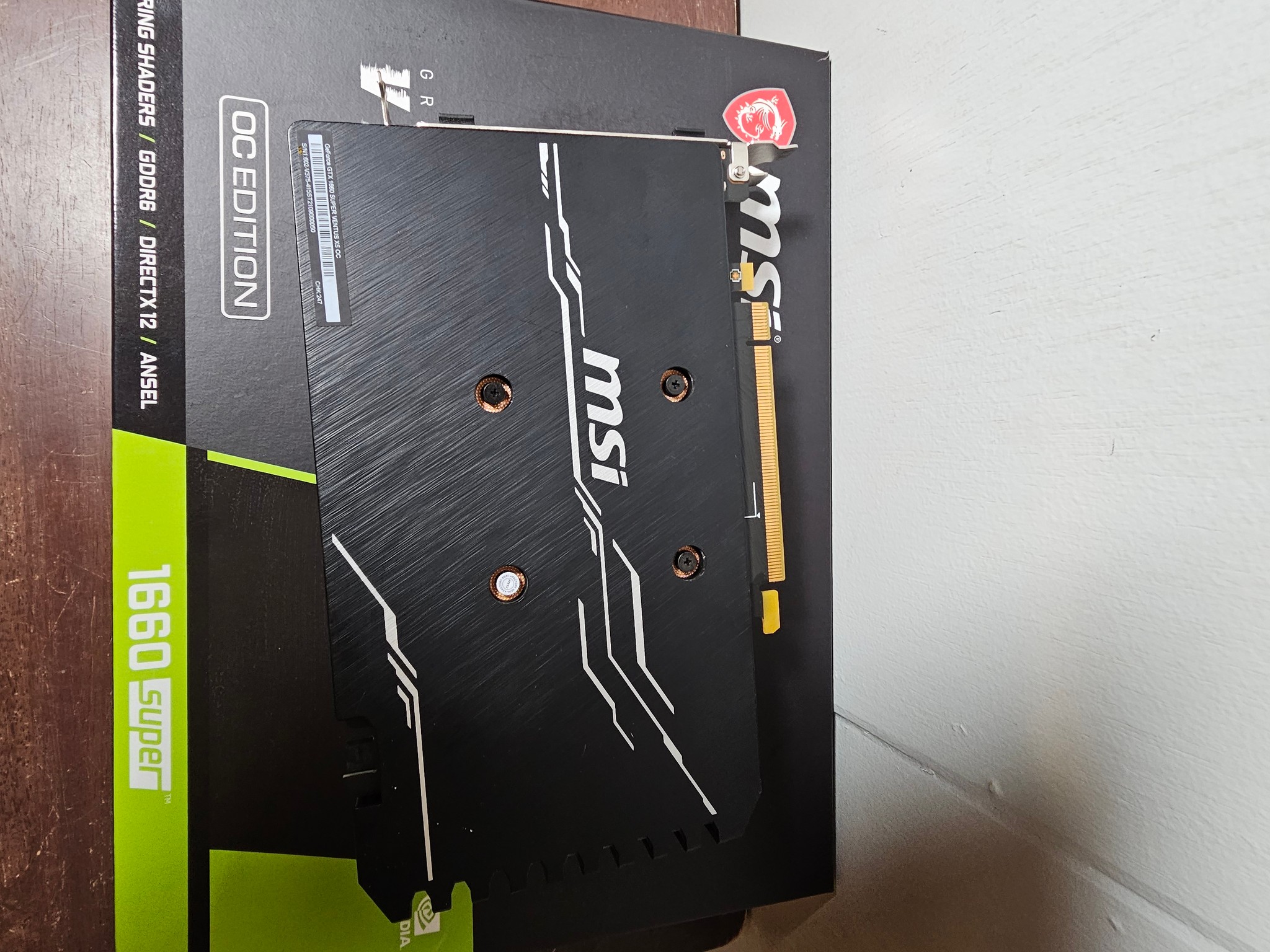 MSI GeForce GTX 1660 SUPER VENTUS XS OC