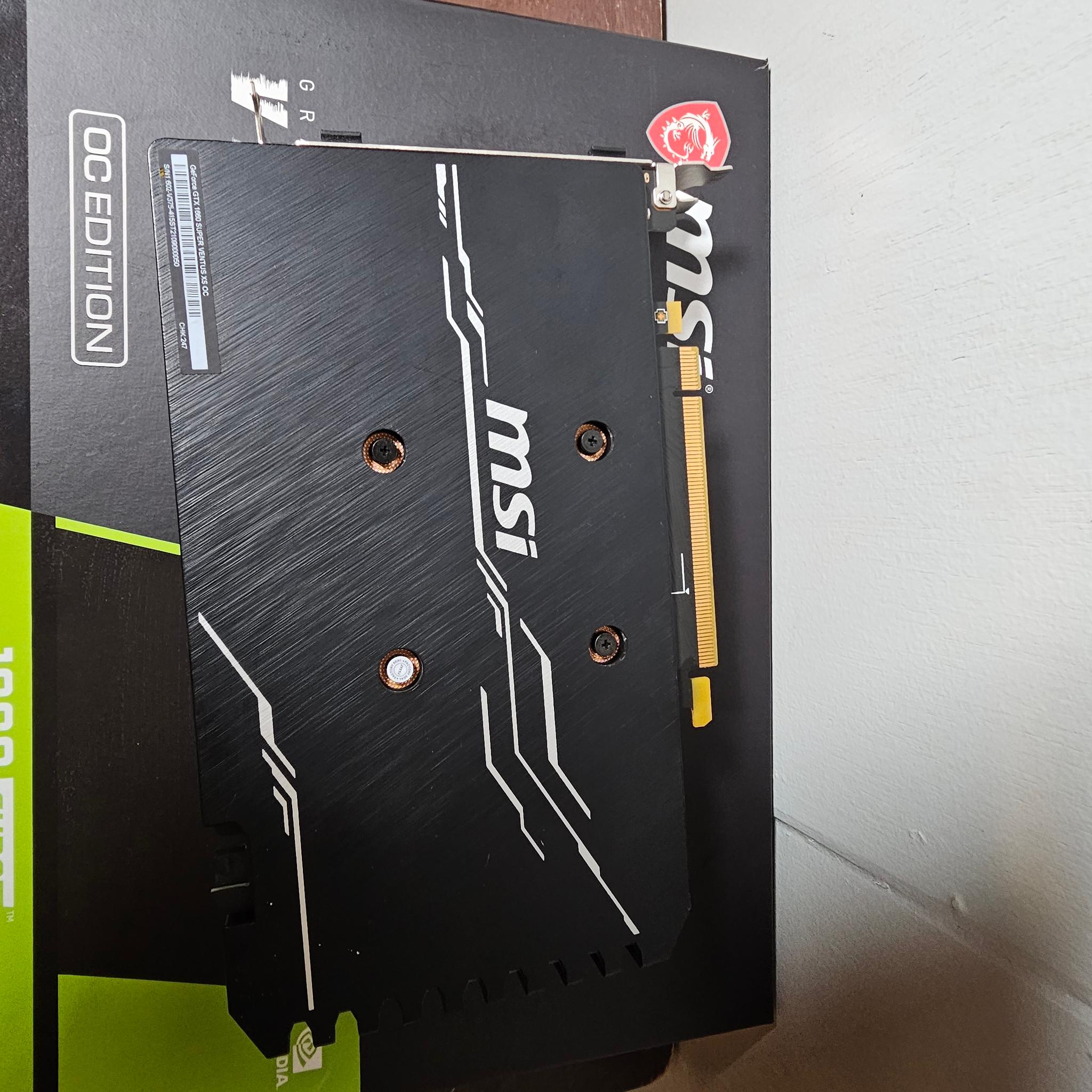 MSI GeForce GTX 1660 SUPER VENTUS XS OC