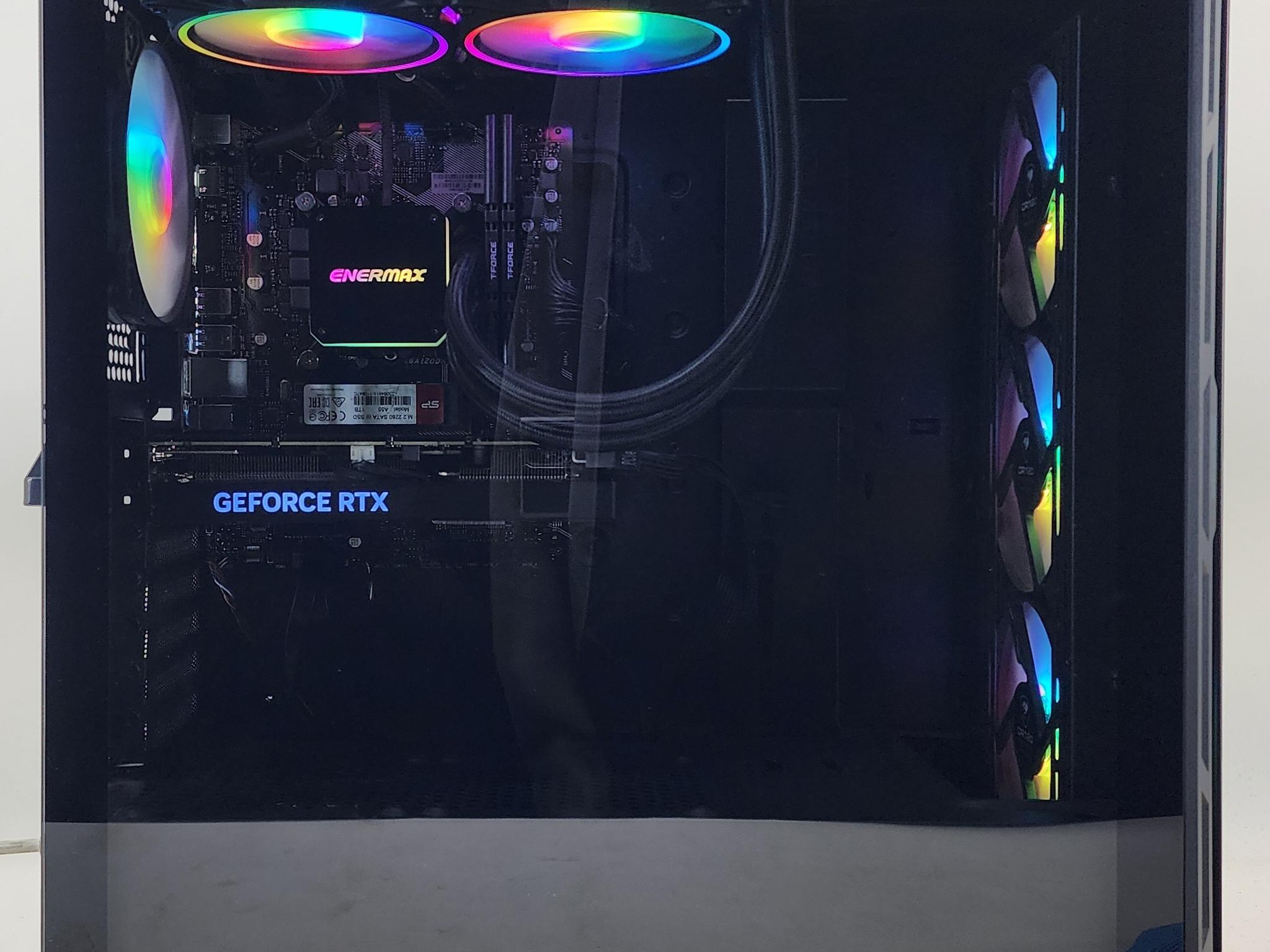 Gaming PC i7-11700KF 32GB RAM 1TB SSD RTX 4060 Ti 8GB Windows 11 Computer