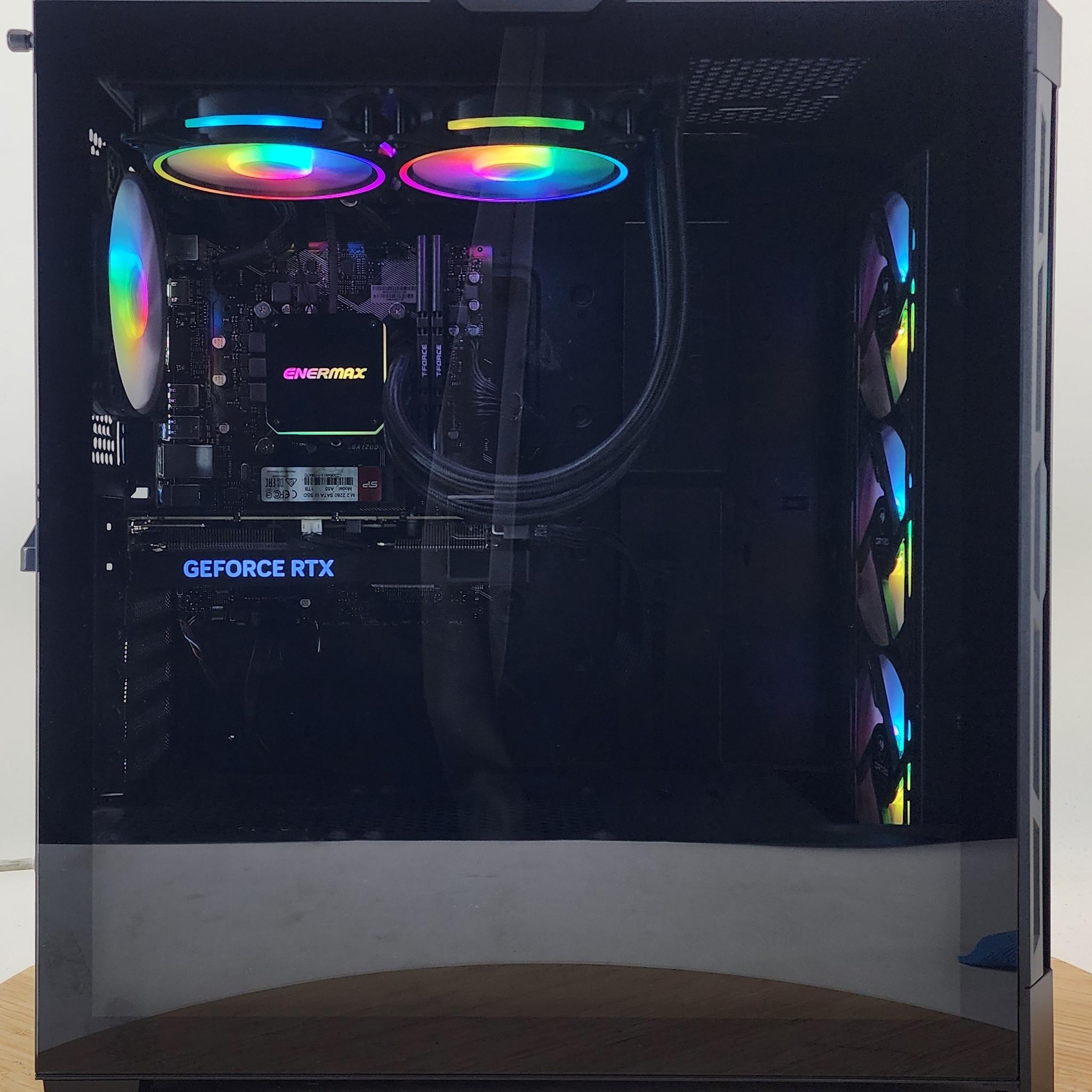 Gaming PC i7-11700KF 32GB RAM 1TB SSD RTX 4060 Ti 8GB Windows 11 Computer
