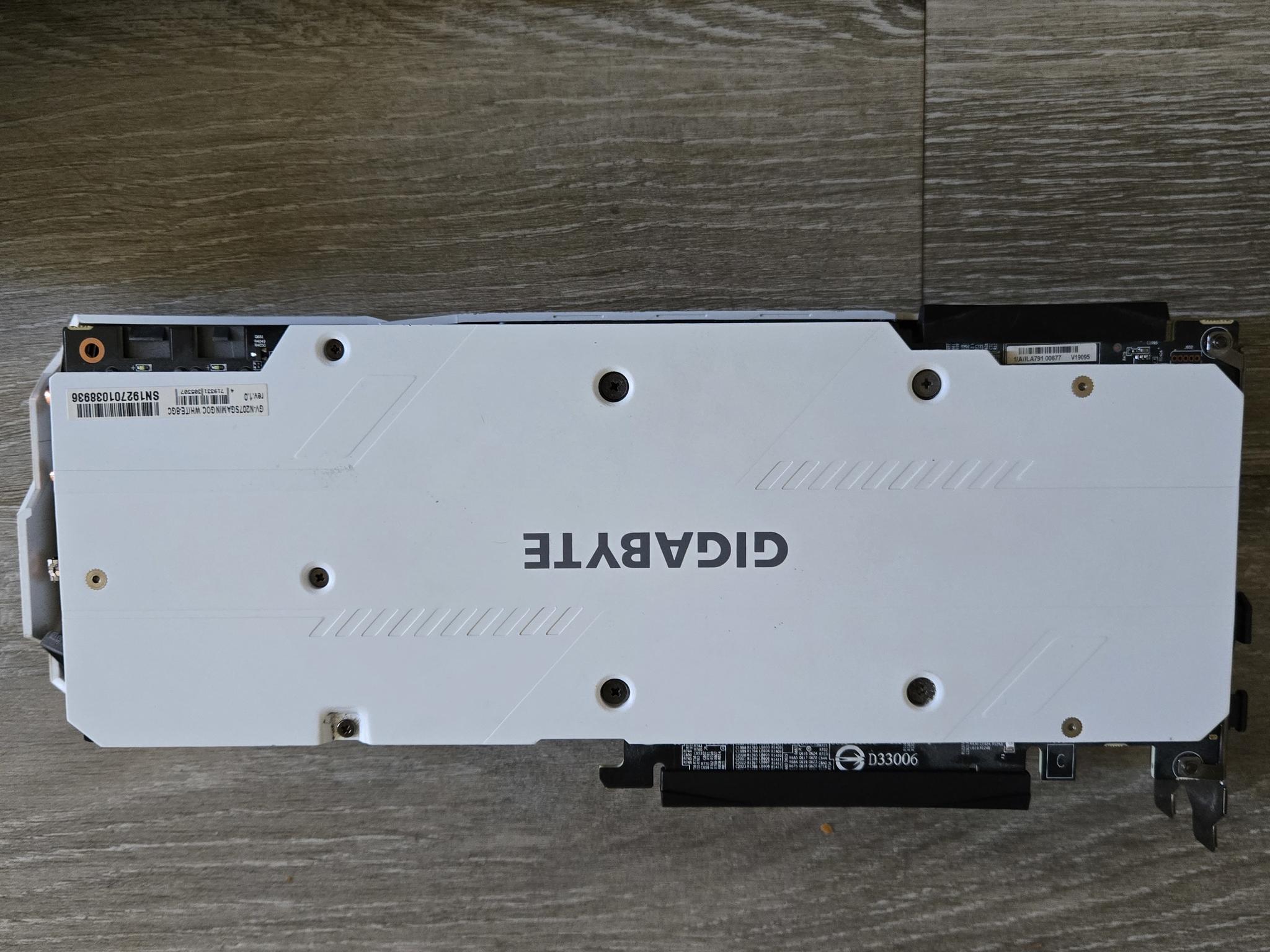 GIGABYTE GeForce RTX 2070 Super GAMING OC WHITE 8G Graphics Card