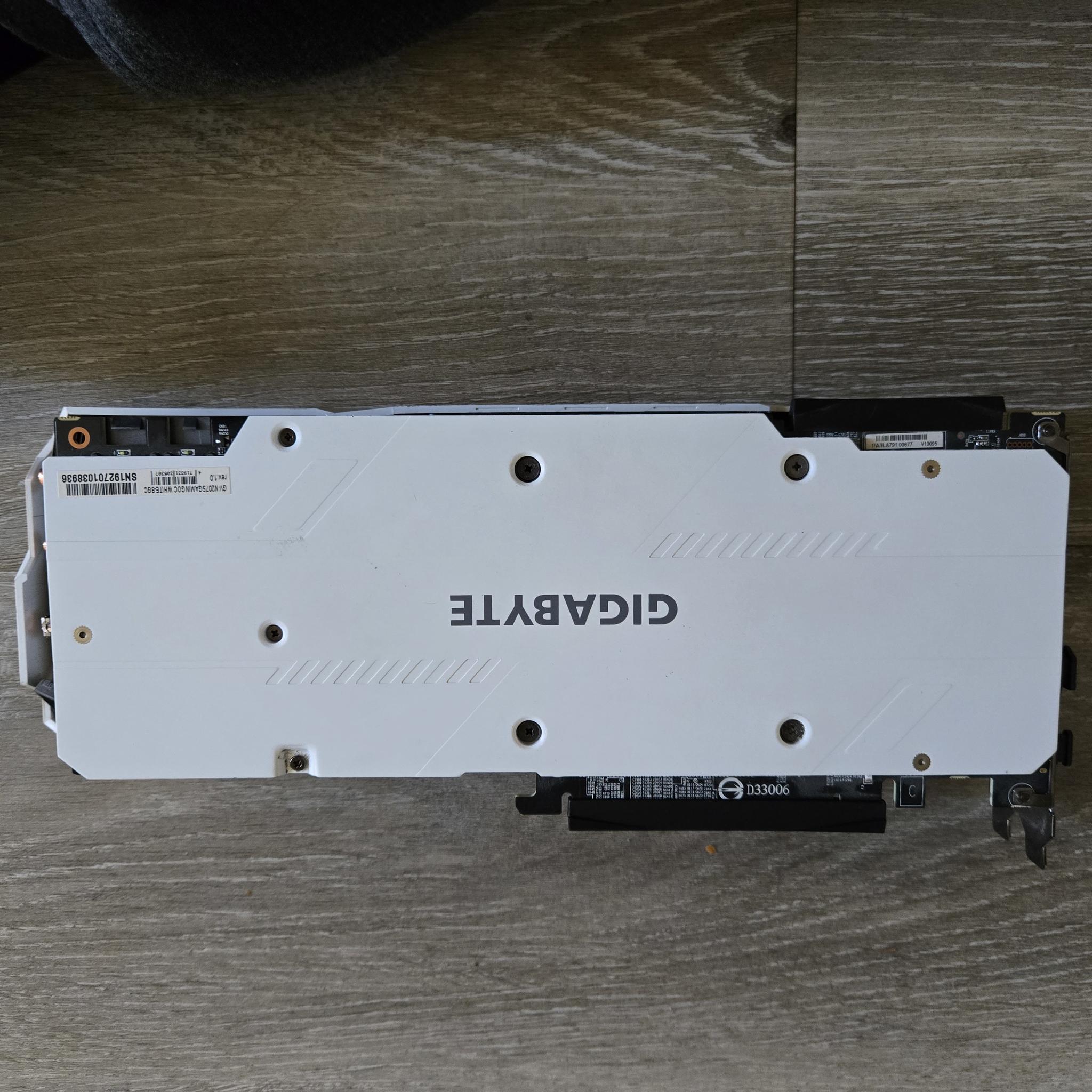GIGABYTE GeForce RTX 2070 Super GAMING OC WHITE 8G Graphics Card