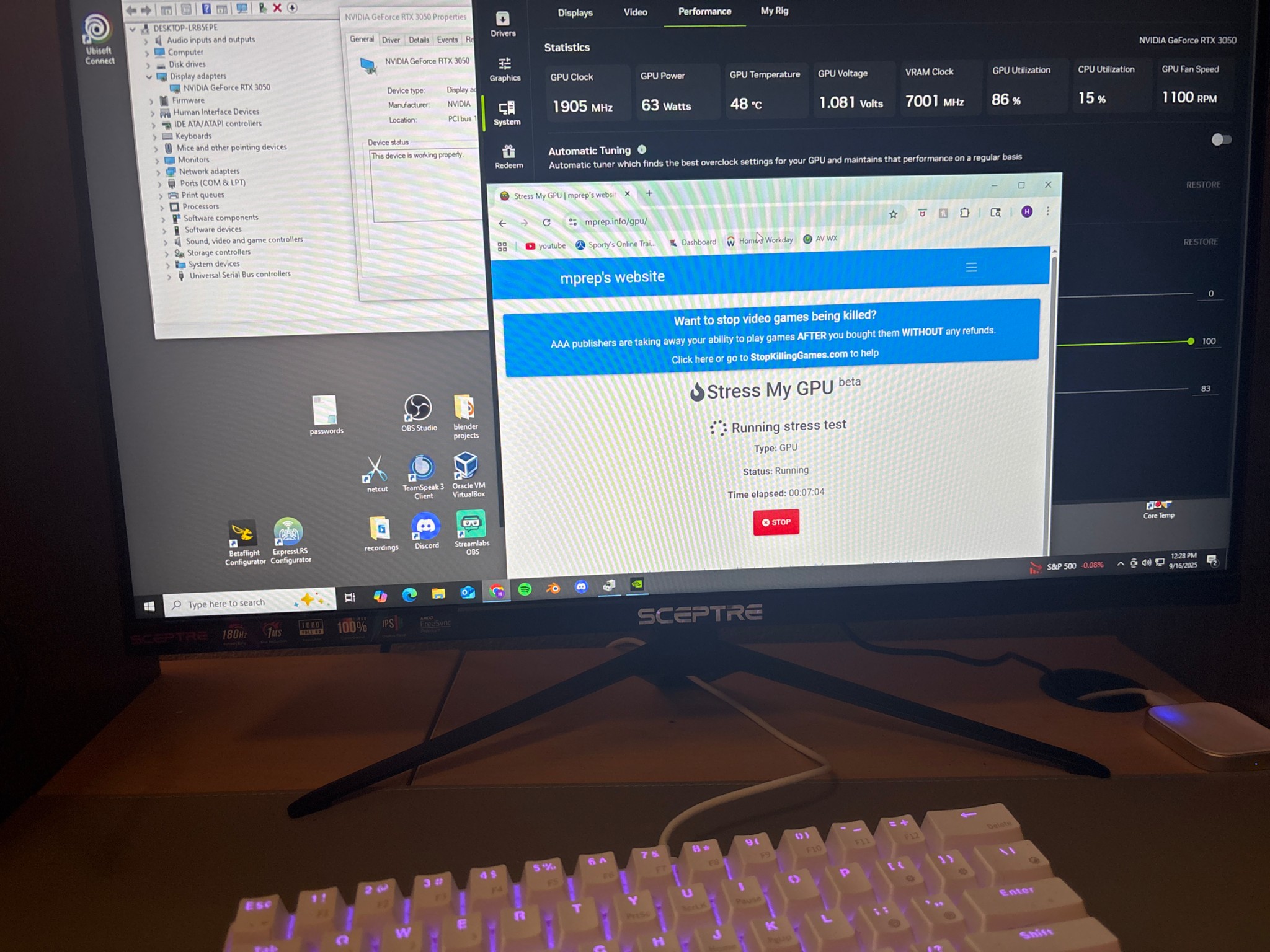 PNY RTX 3050 8GB