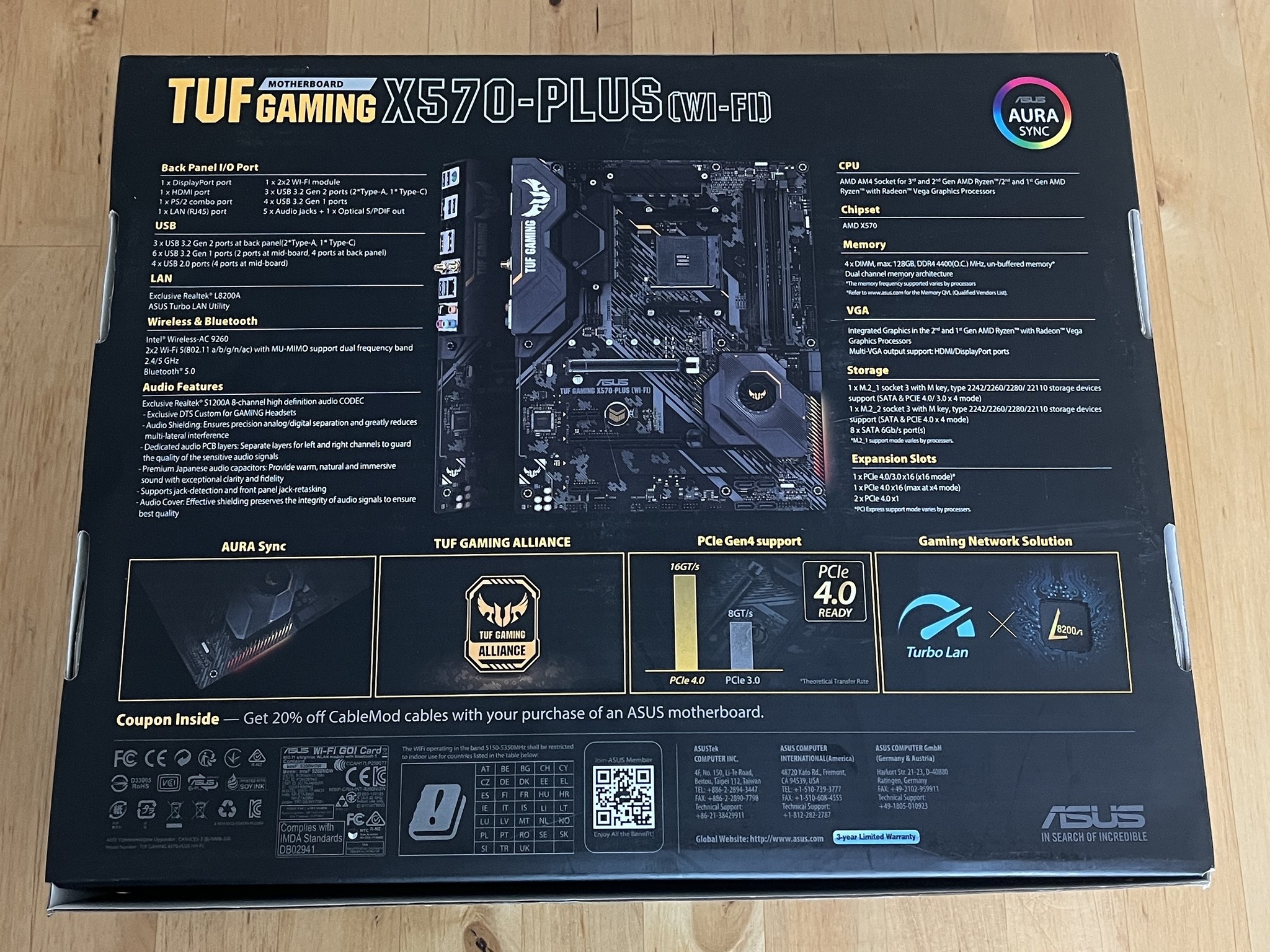 Asus TUF Gaming X570-Plus (Wifi)