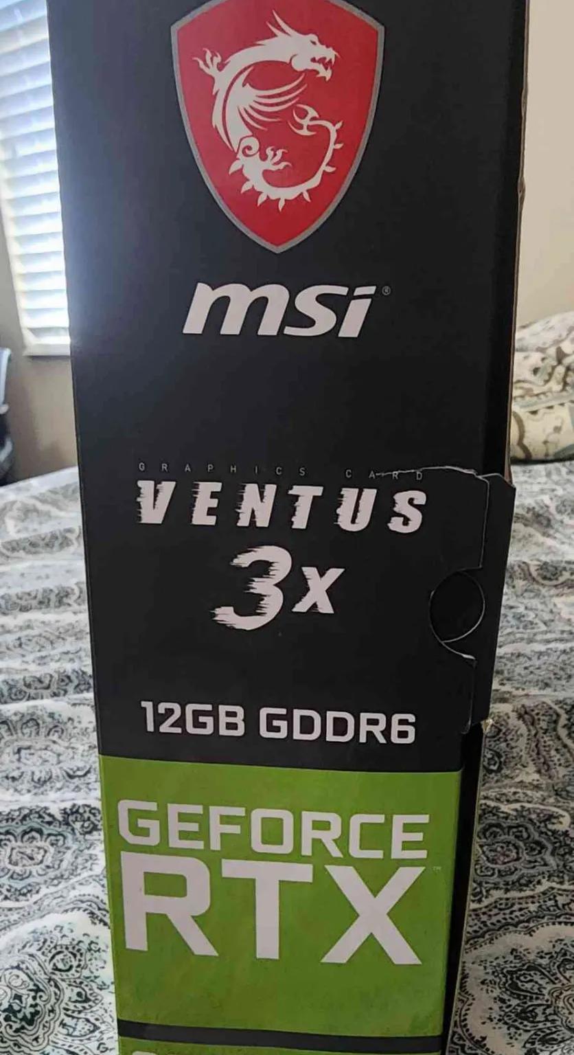 MSI Ventus RTX 3060 12GB triple Fan | with box and is in good condition