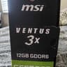 MSI Ventus RTX 3060 12GB triple Fan | with box and is in good condition