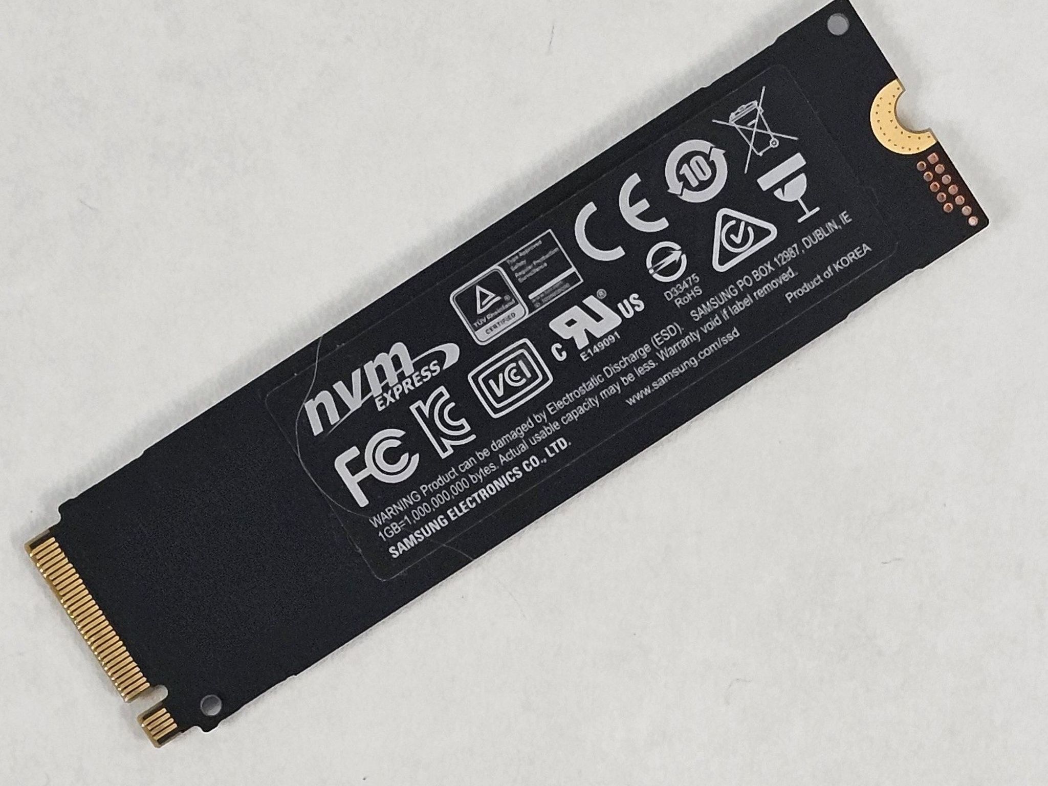 1TB NVMe M.2 SSD Samsung 970 EVO Plus Gen3