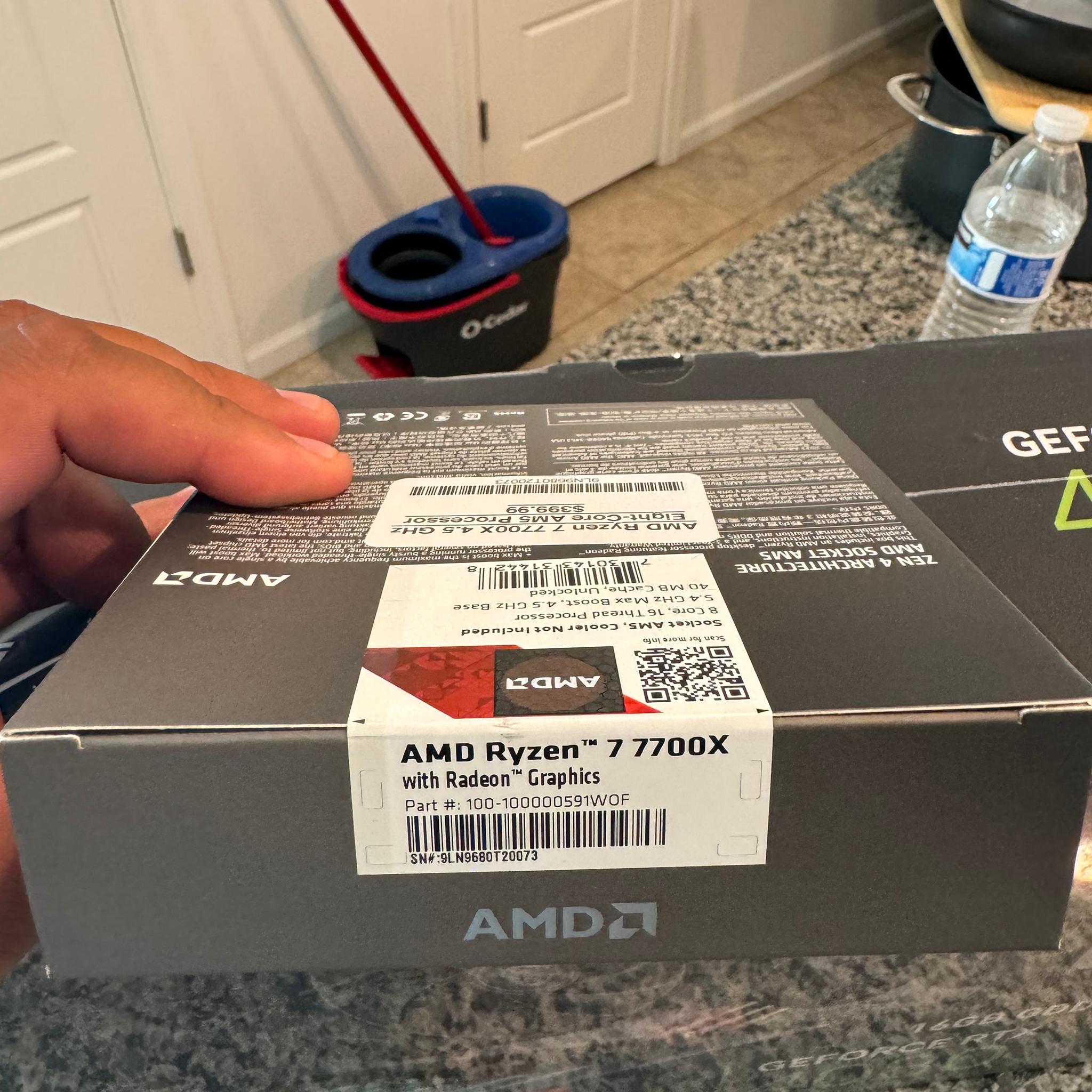 RYZEN 7 7700X CPU BRAND NEW SEALED IN BOX