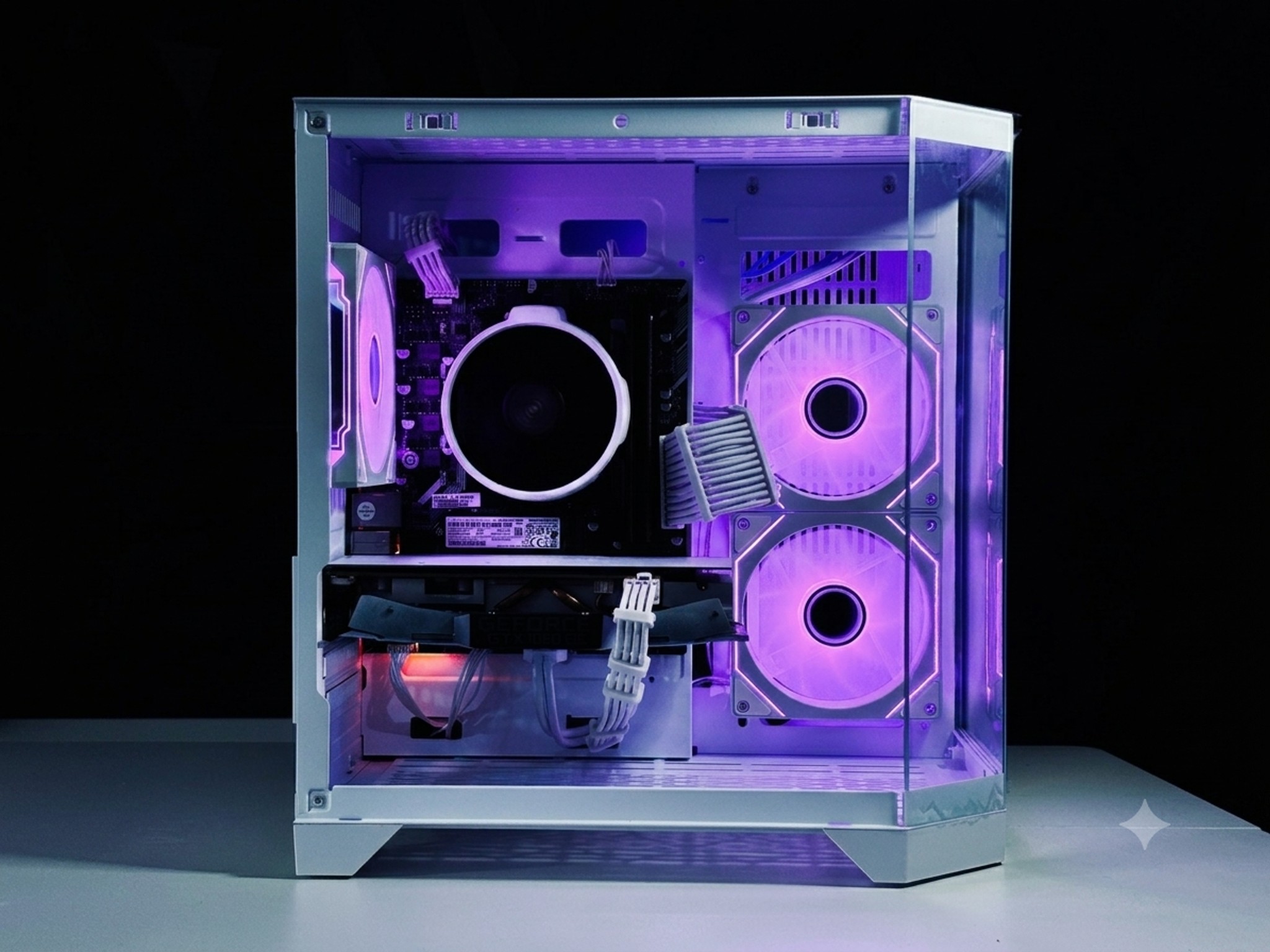 💜🤍 GTX 1060 / Ryzen 7 2700 / 512GB / 16GB Gaming PC 🤍💜