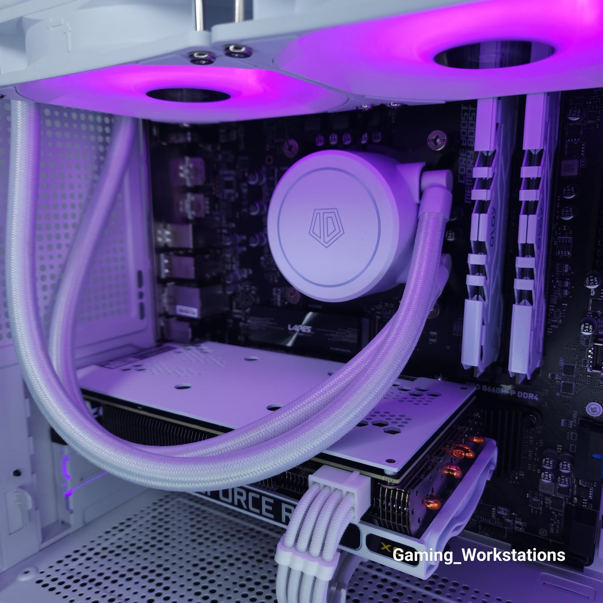 💜🤍RTX 3060Ti // Core i5 12400 // 16GB 3200MHz // 1TB NVMe Gen 3