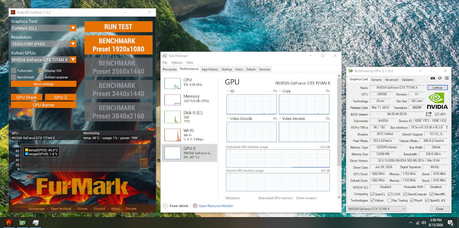 NVIDIA GeForce GTX Titan X 12GB 384BIT DDR5 (Zotac)
