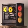 FREE SHIP 🖤🌈 BLK RGB Gaming PC | RX 9070 XT | Core 5 Ultra 250K Plus | 1 TB NVME | 32 GB DDR5 🌈🖤