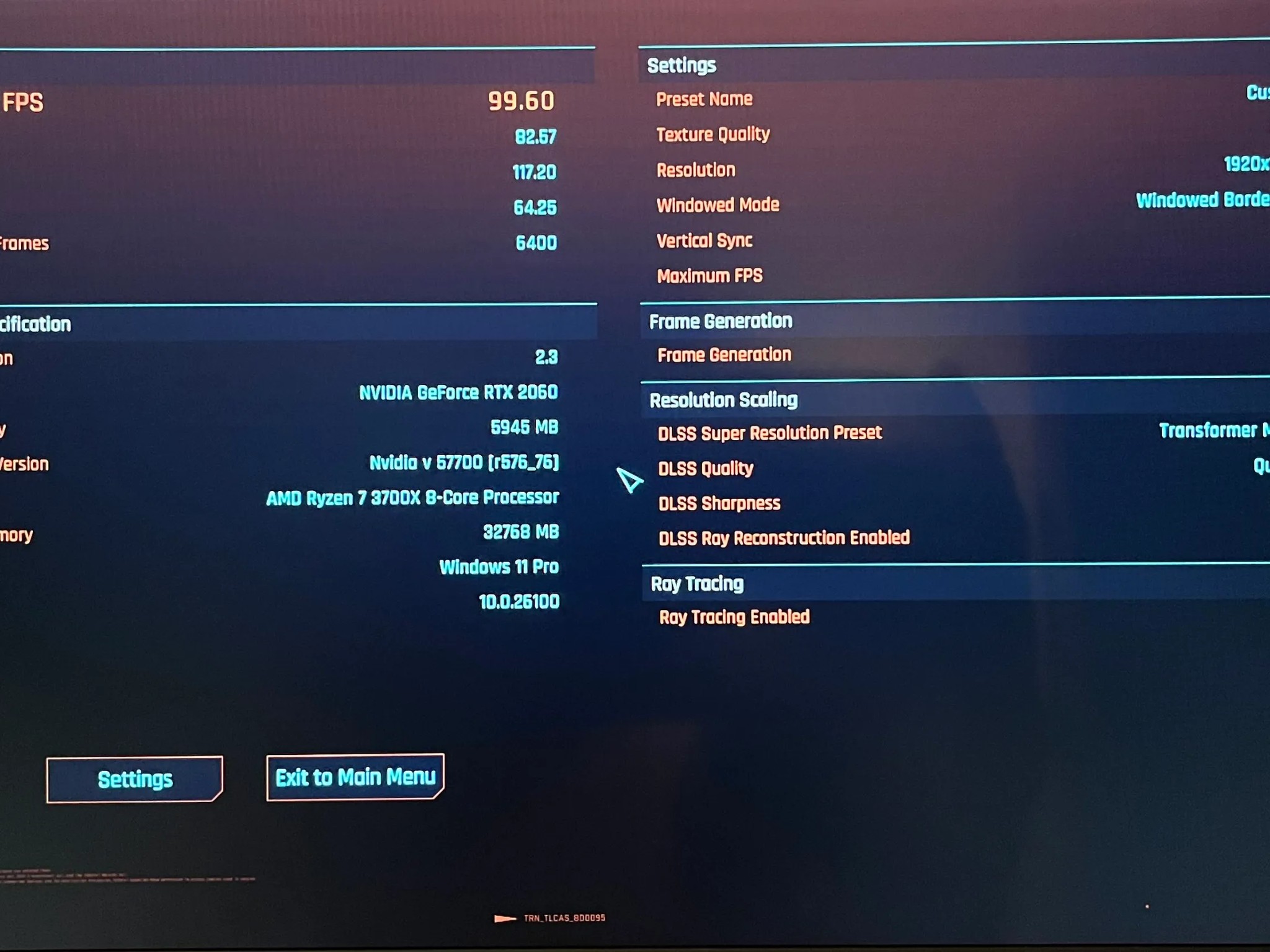 | RTX 2060 | Ryzen 7 3700X | 32GB DDR4 | 1TB Gen 4 NVMe | Windows 11 Pro | Portable Mini mATX PC