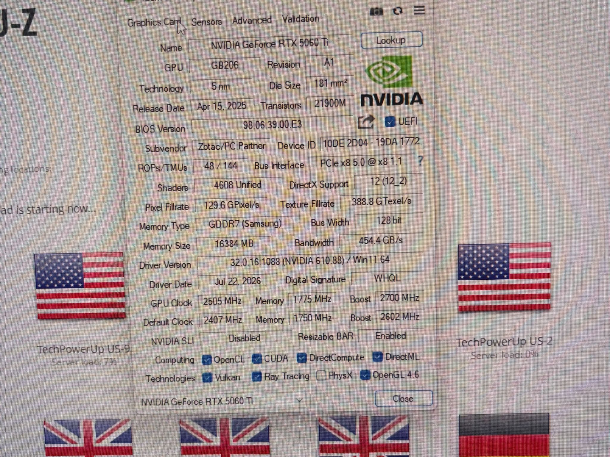 GeForce RTX 5060 Ti 16GB Custom Gaming PC - Ryzen 5 5500, 16GB RAM