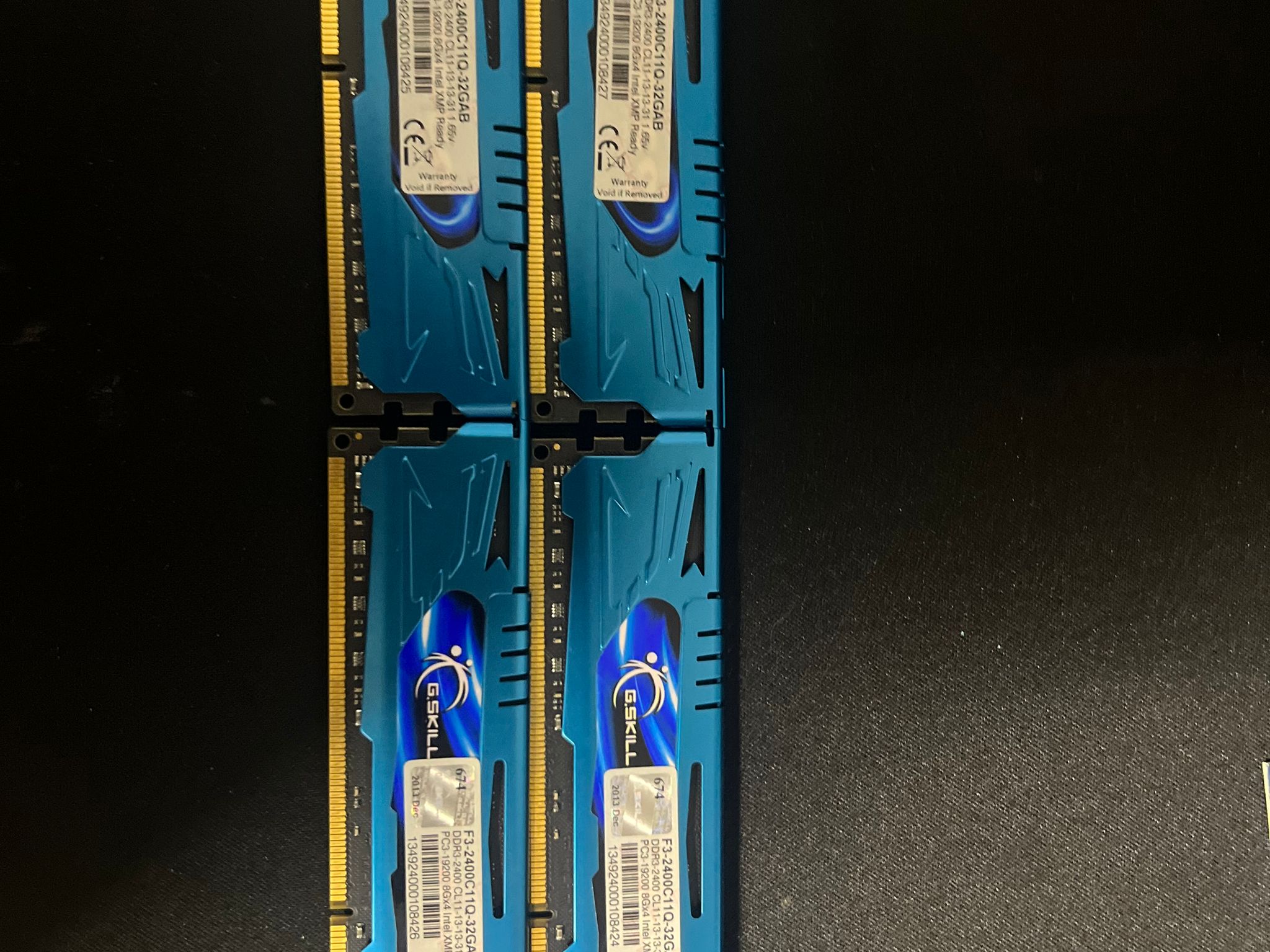G skill ram ddr3 2400mhz 32gb