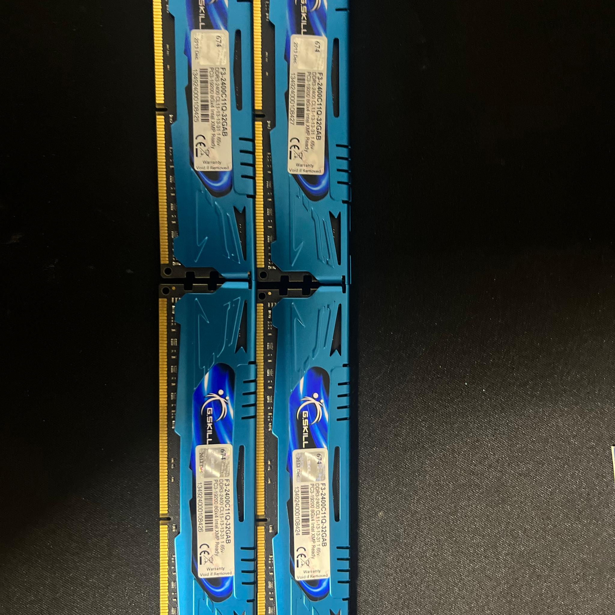 G skill ram ddr3 2400mhz 32gb