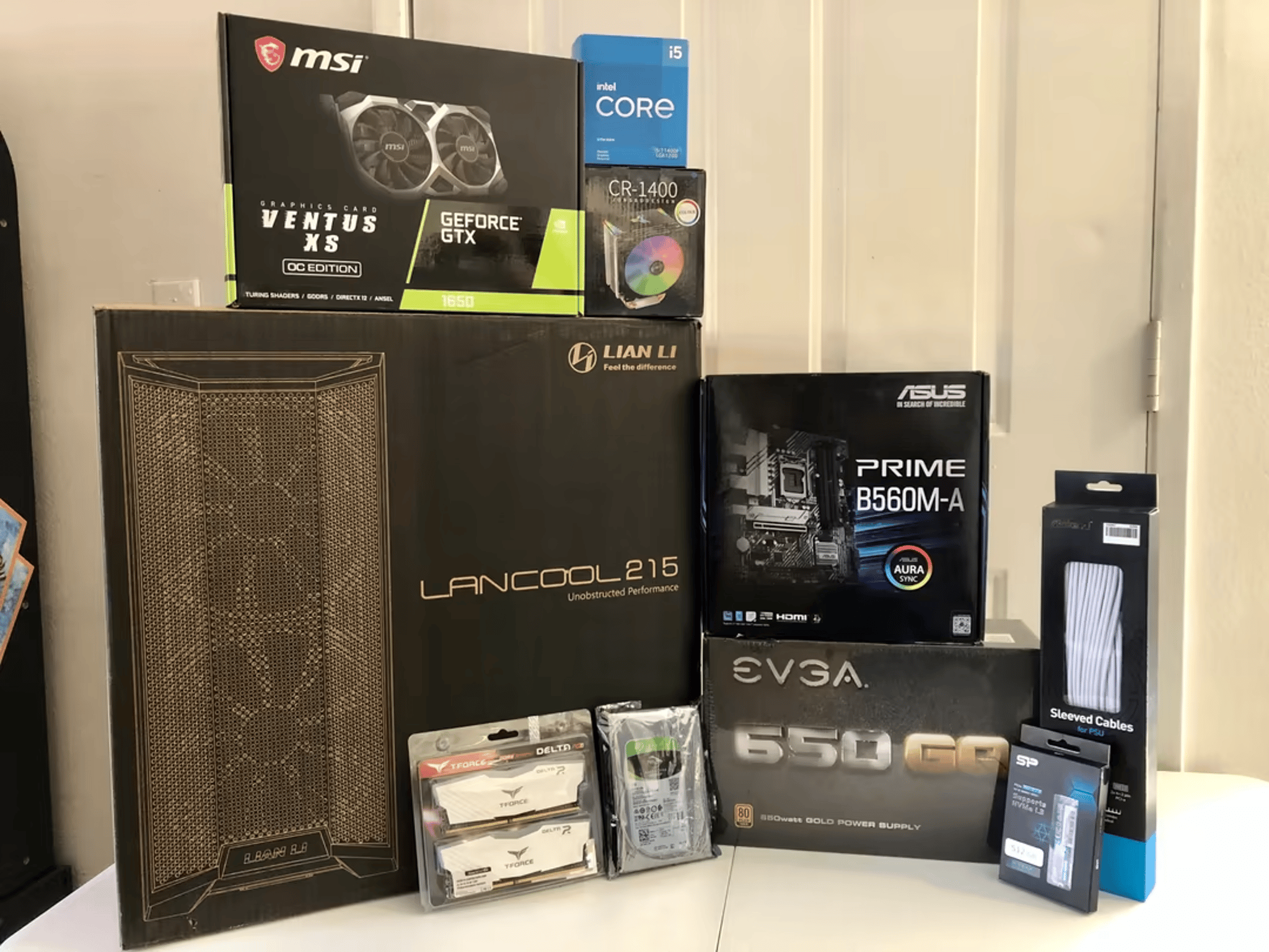 GAMING PC Intel i5 11400F All-White PC 
