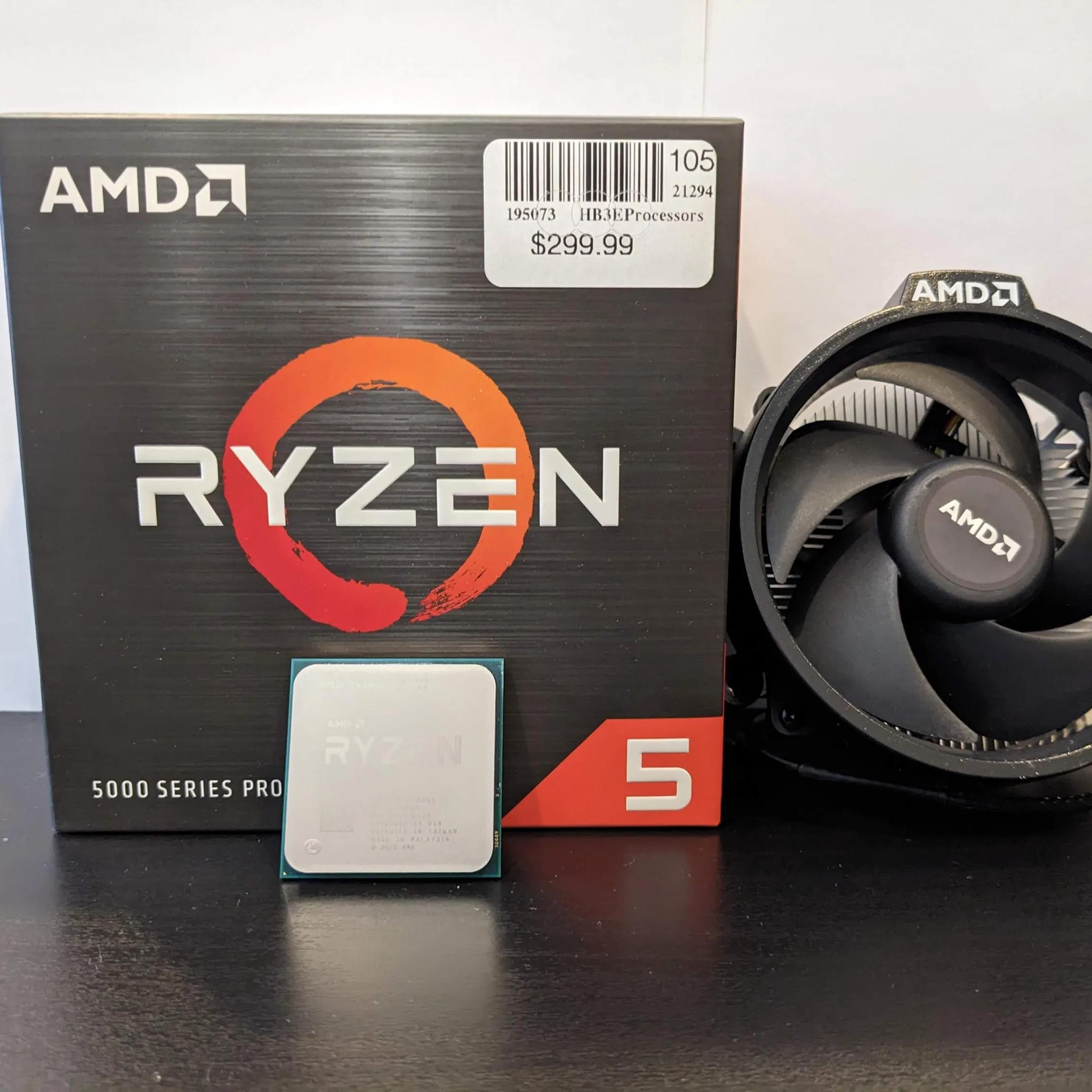Ryzen 5 5600X + MSI B450 Tomahawk Motherboard + 32GB DDR4 RAM (2 kits of 16GB (8GBx2))