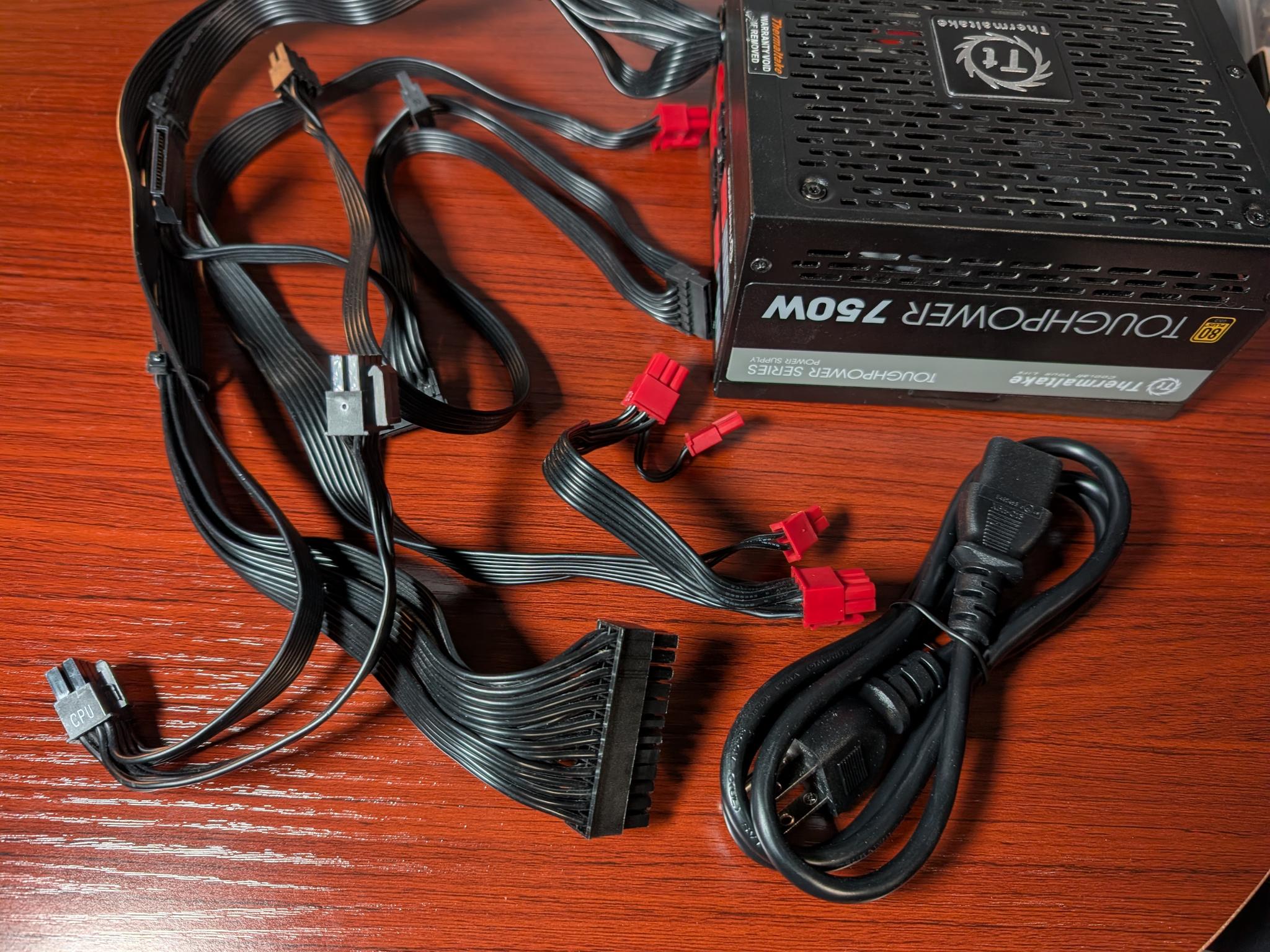 Thermaltake Toughpower 750W Gold PSU