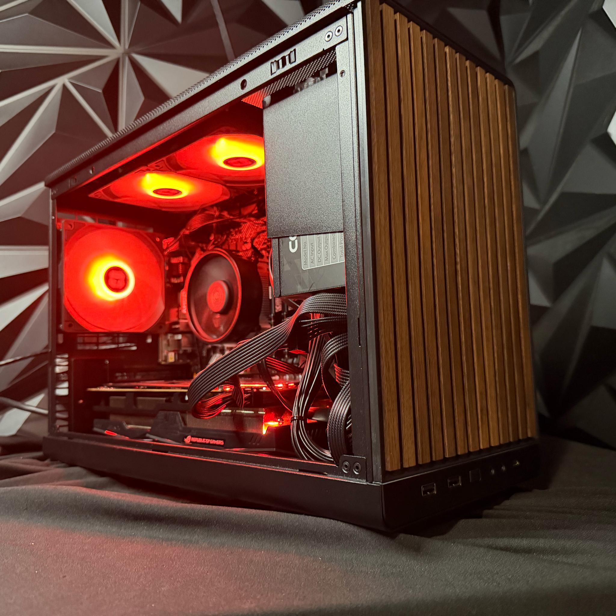 🌑🌲 DARK WOOD 5557 🌲🌑Ryzen 5 5500| RX 5700XT| 16 GB DDR4| 1.5 TB SSD| 650W PSU