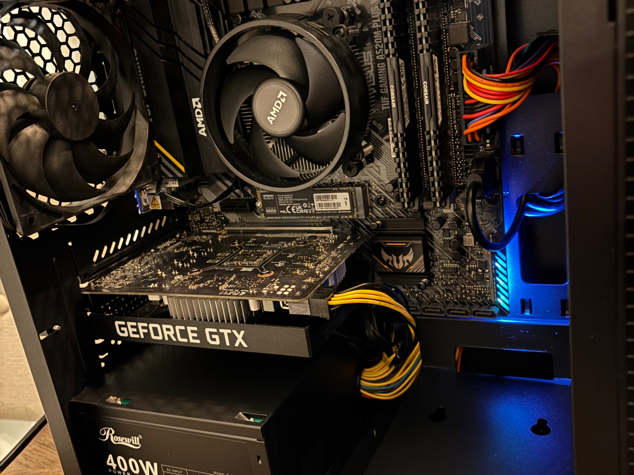 AMD Gaming PC - Ryzen 5 3600 16gb 1 TB NVMe 1650 Super Win 11 WIFI