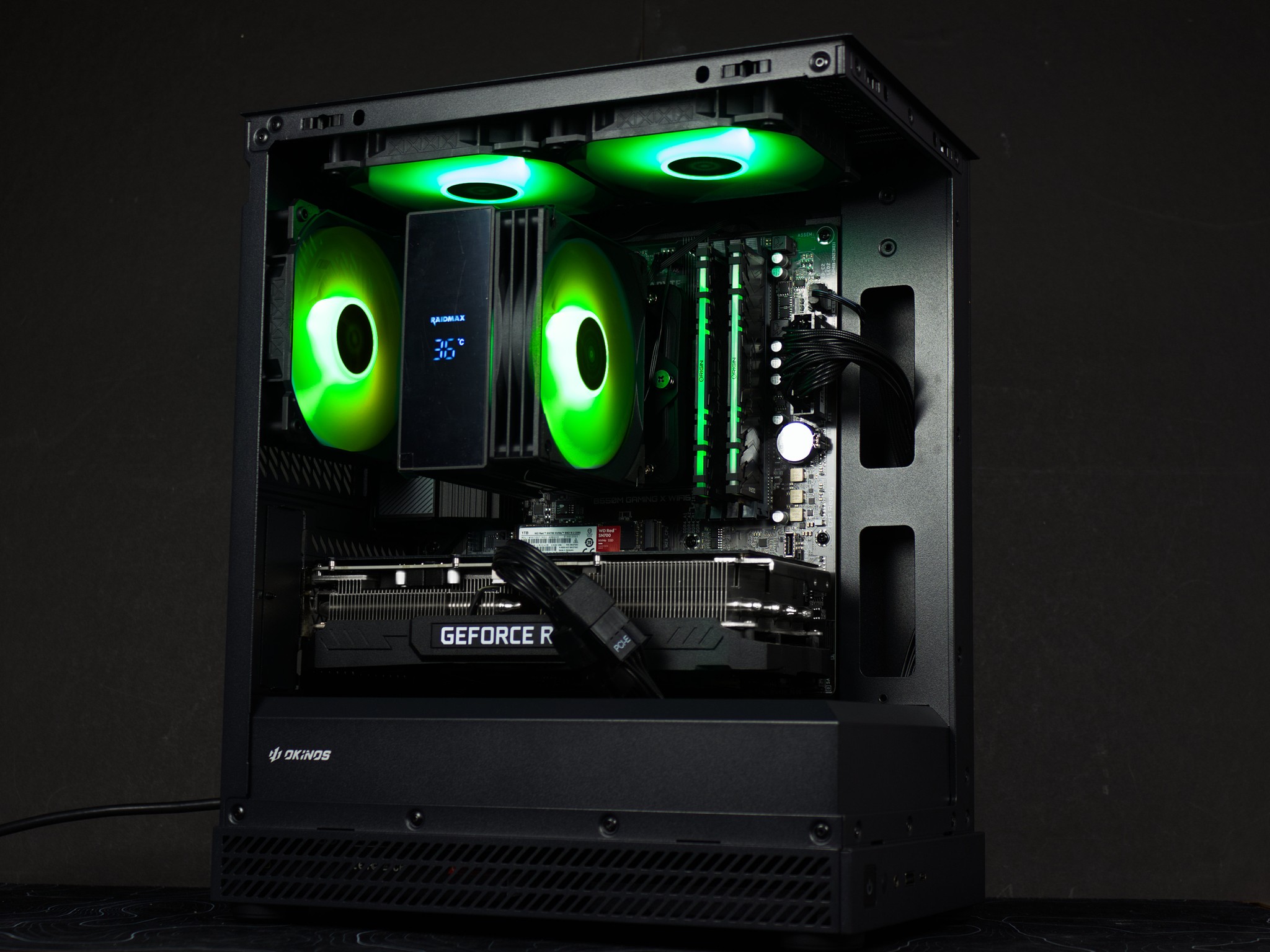 ⚡ Ryzen 5 3600 / RTX 3070 / 16GB DDR4 / 1TB SSD / Gaming PC