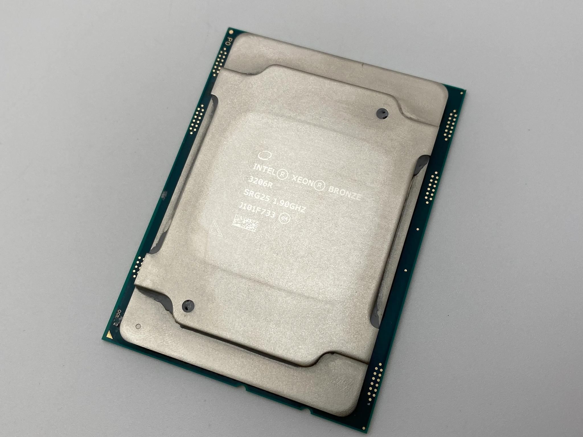 Intel Xeon 1.90 GHz BRONZE 3206R CPU Processor- SRG25