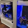 GRIMDARK RTX3080 250KF+ 16GB DDR5 PC w/ Warhammer 40K Action Figure - Dual AIO Watercool...
