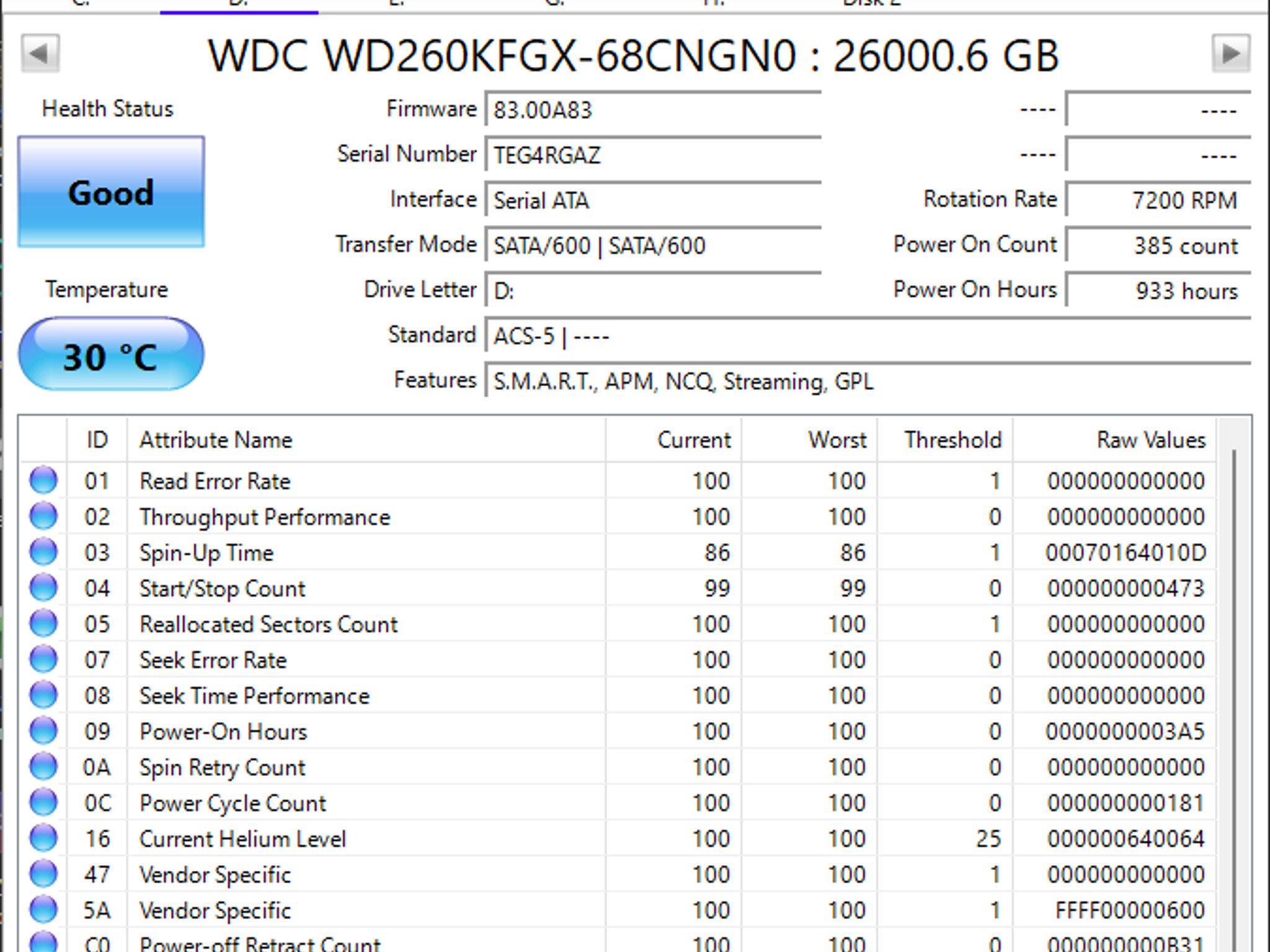 WD Red Pro 26TB NAS HDD