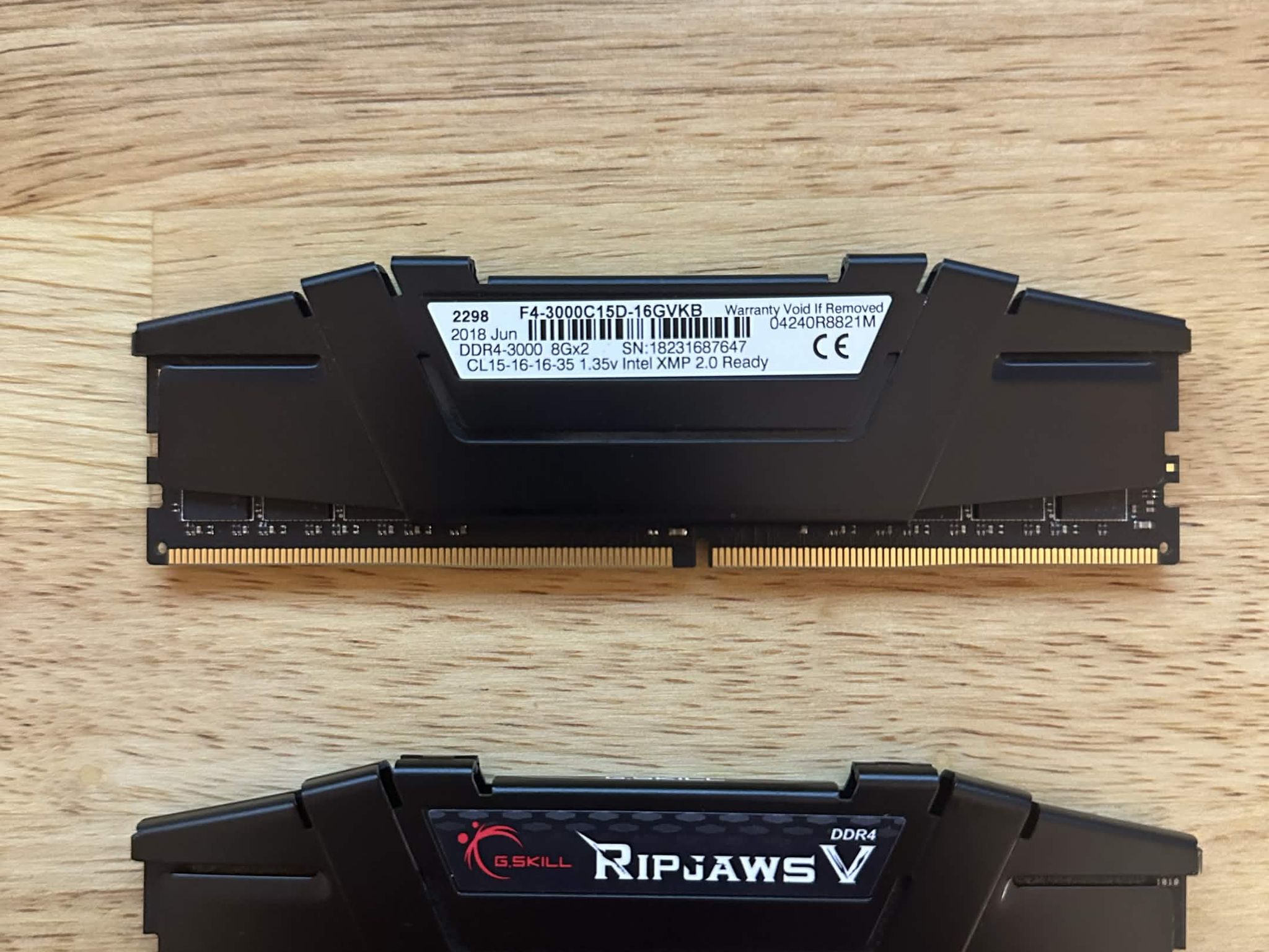 G.Skill Ripjaws 16GB (2x8GB) DDR4-3000 CL15 RAM