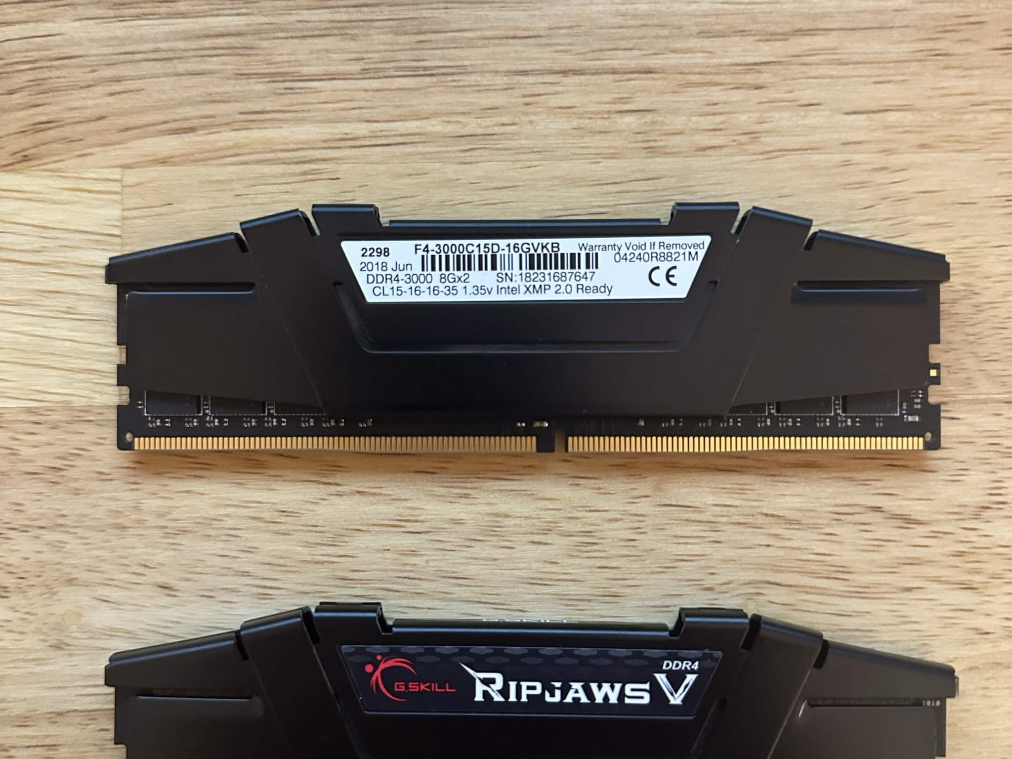 G.Skill Ripjaws 16GB (2x8GB) DDR4-3000 CL15 RAM